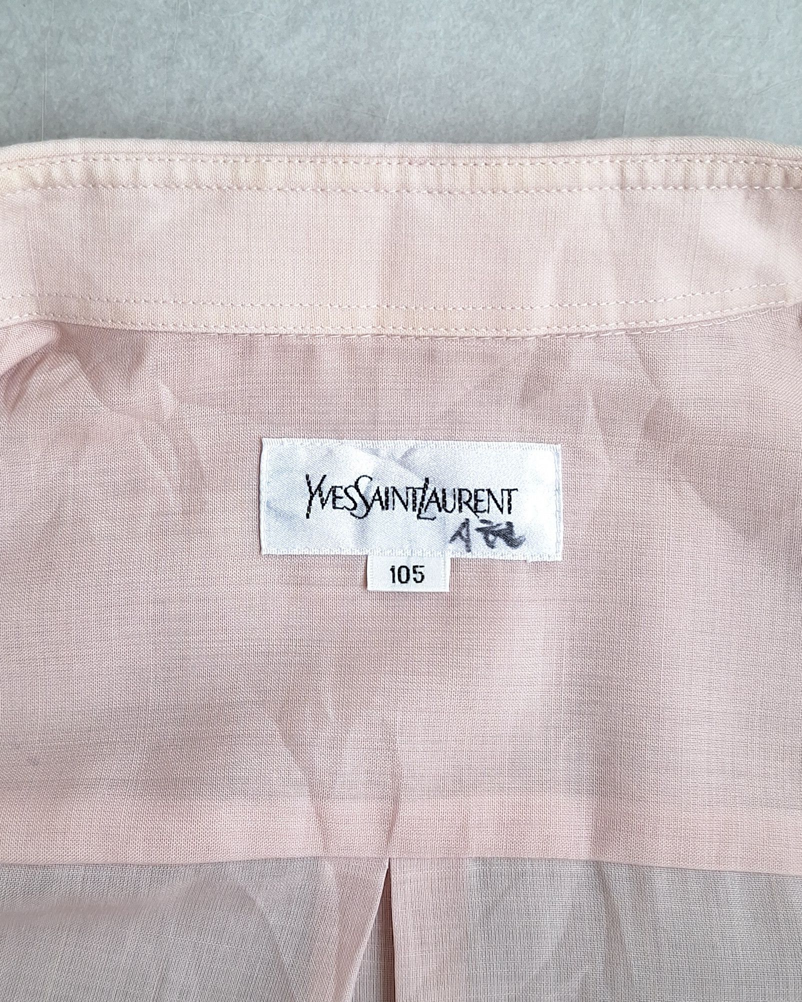 Vintage × Yves Saint Laurent Vintage Ysl Yves Saint Laurent Shirt Size US L / EU 52-54 / 3 - 7 Thumbnail
