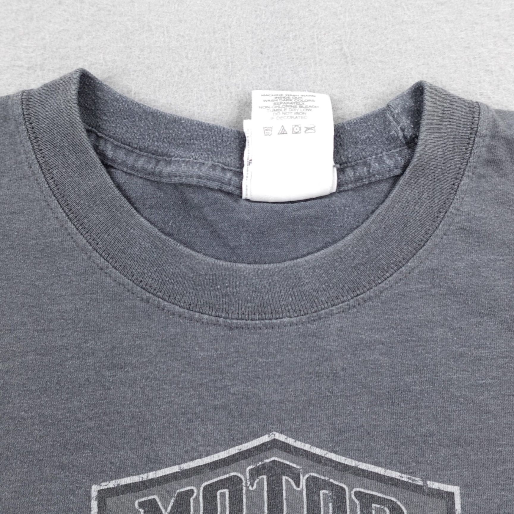 Harley Davidson Harley-Davidson Shirt Mens Medium Gray T-Shirt Biker Motorcycles Georgia Macon Cleveland? Size US M / EU 48-50 / 2 - 3 Thumbnail