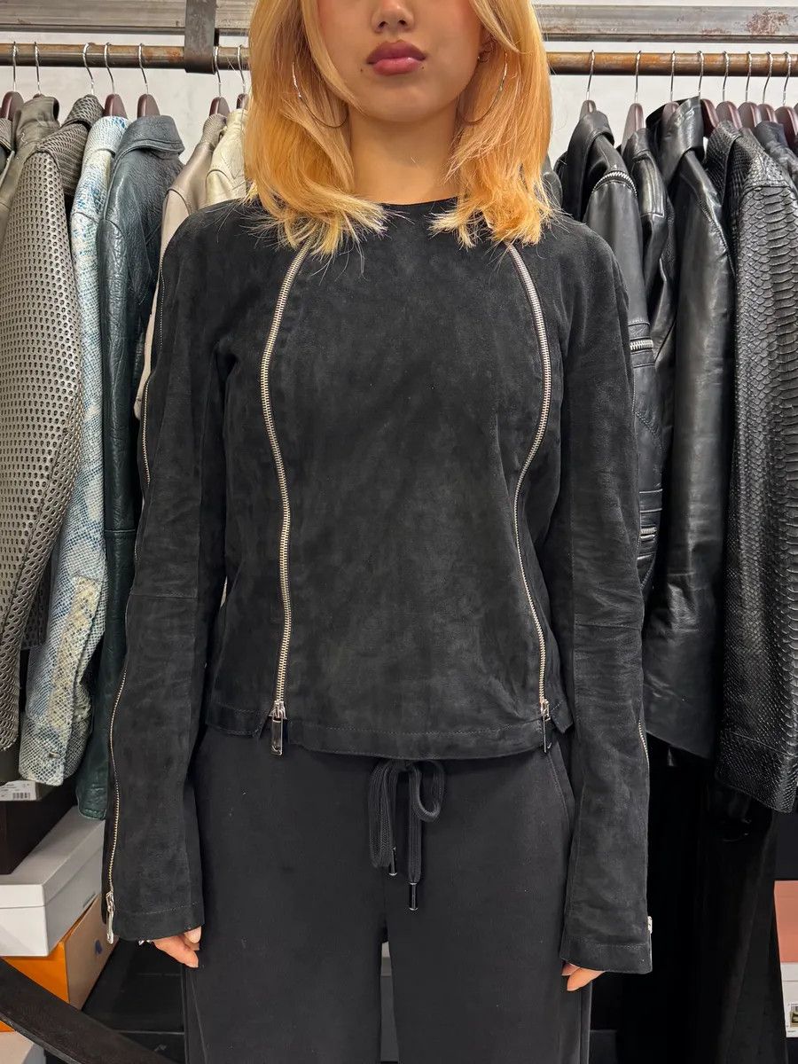 Emporio Armani AW2003 Emporio Armani Black Multi Full Zips Jacket Size S / US 4 / IT 40 - 3 Thumbnail