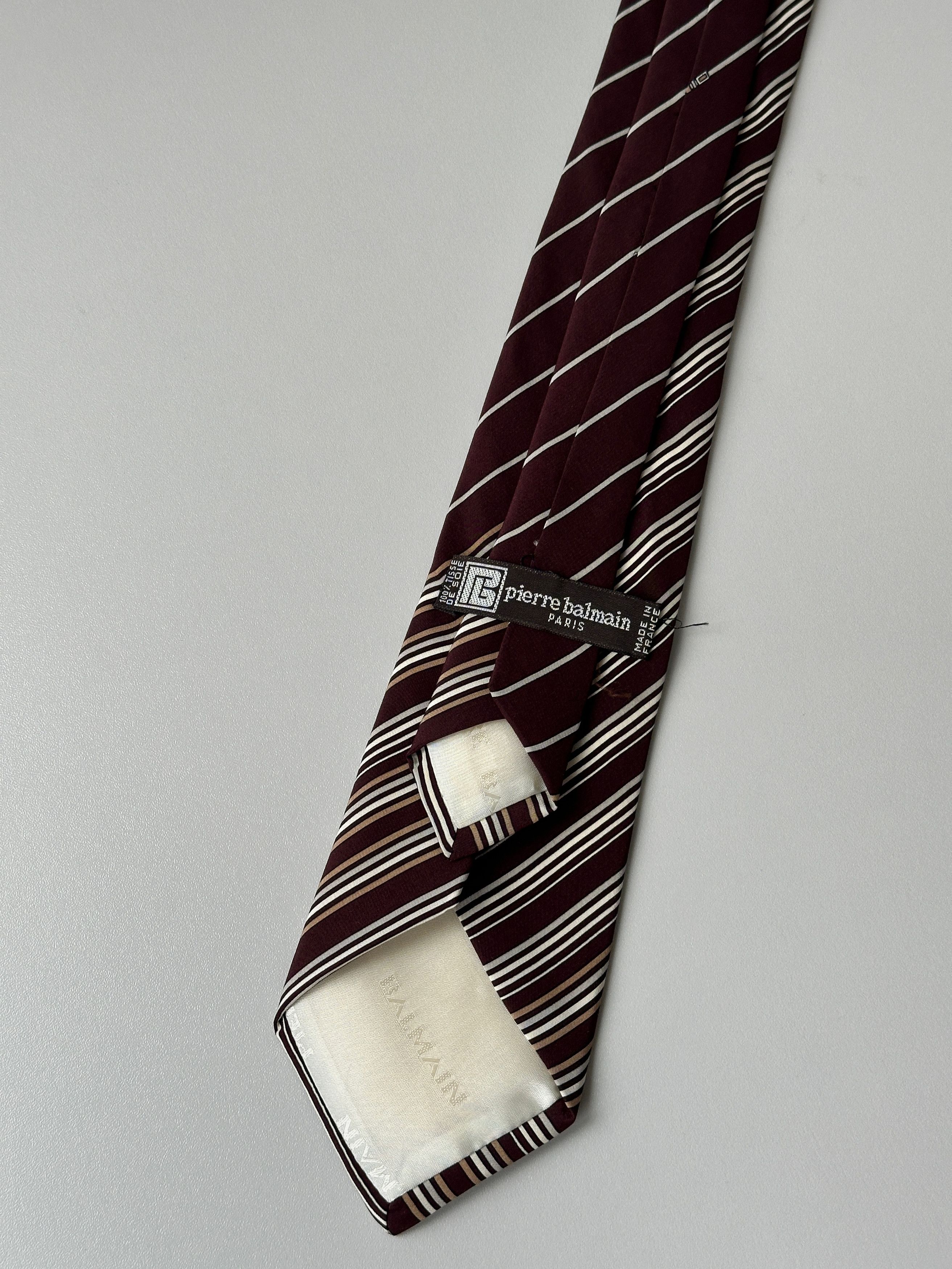 Balmain Balmain Silk Tie Size ONE SIZE - 2 Thumbnail