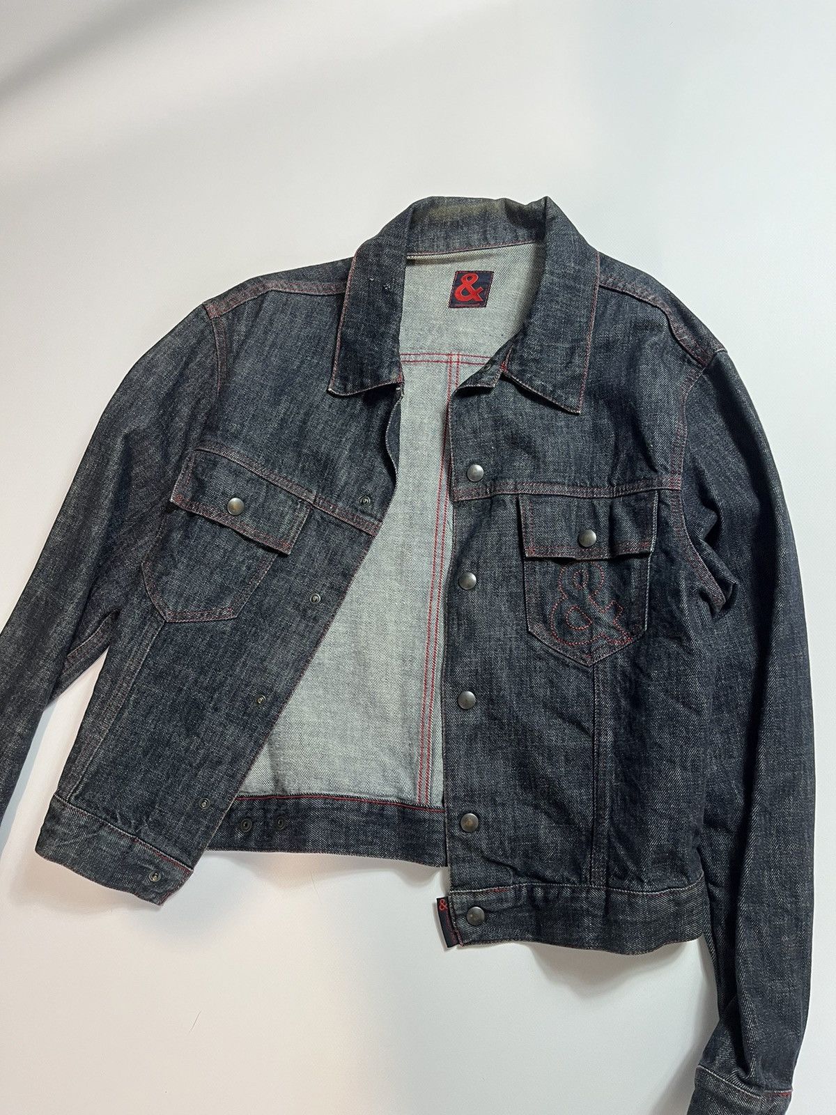 Dolce & Gabbana × Vintage Vintage Dolce Gabbana denim jacket raw made in Italy Size XL / US 12-14 / IT 48-50 - 9 Thumbnail