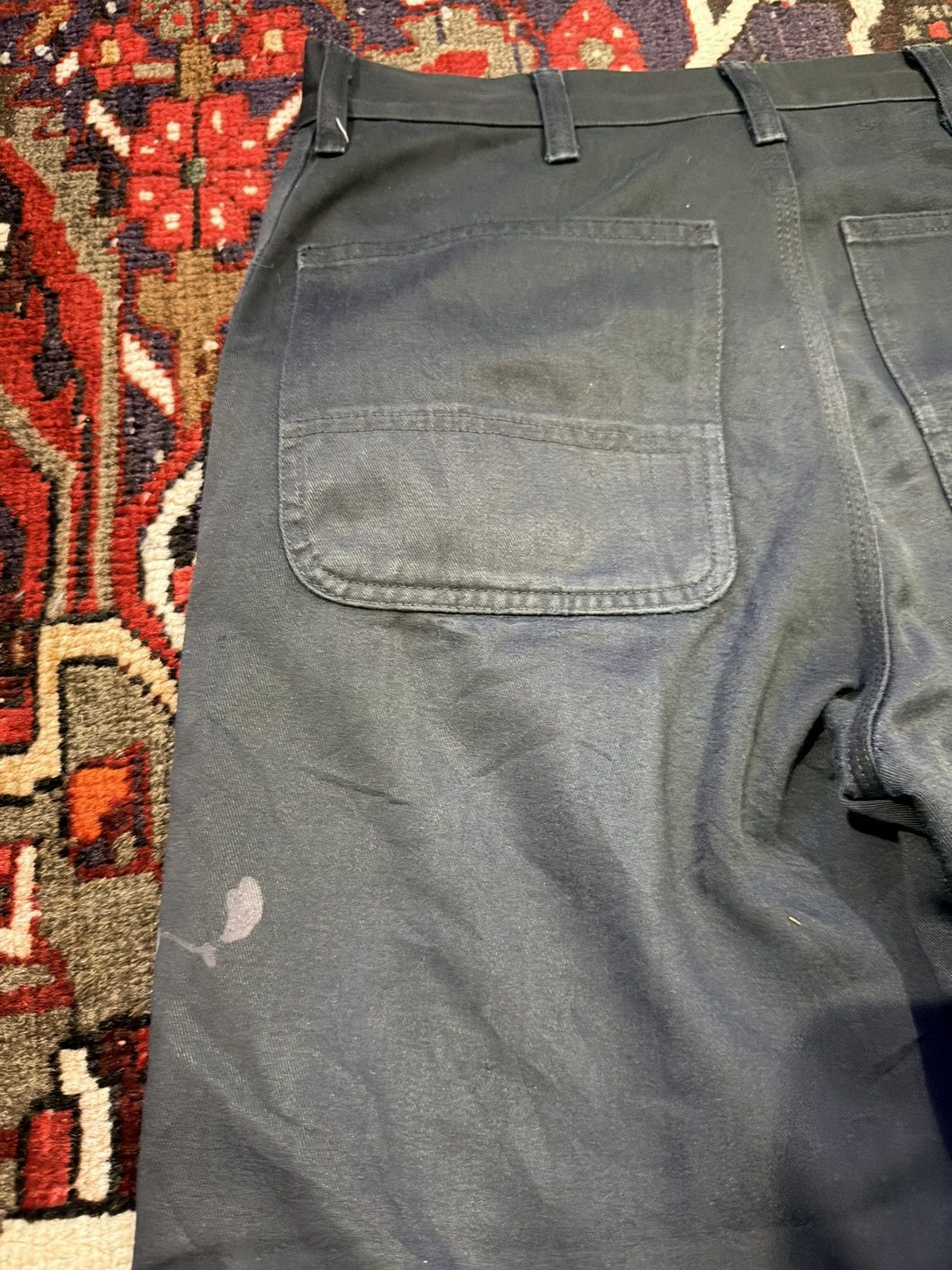 Carhartt Carhartt Paint Splatter Distressed Work Pants Size US 31 - 7 Thumbnail