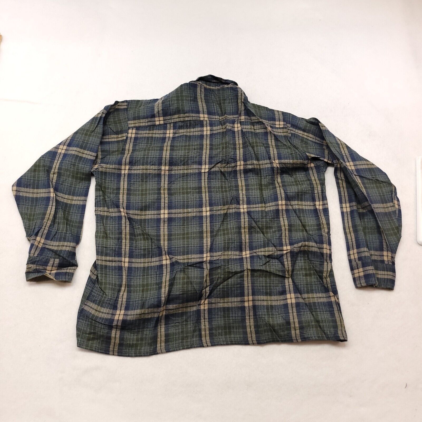 Van Heusen Van Heusen Classics Button Up Shirt Adult Mens Size XL Green Size US XL / EU 56 / 4 - 7 Thumbnail
