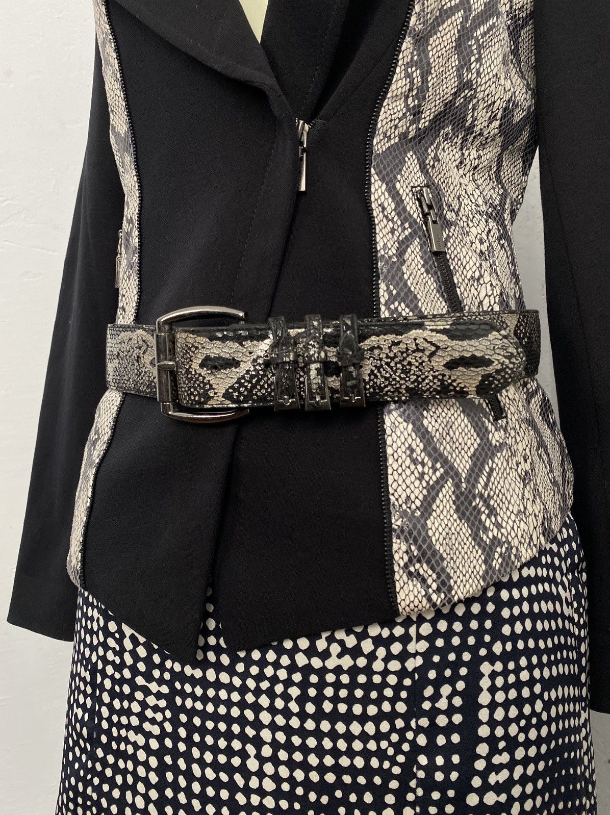 If Six Was Nine Snakeskin i6w9 / KMRii styled belt Size ONE SIZE - 2 Thumbnail
