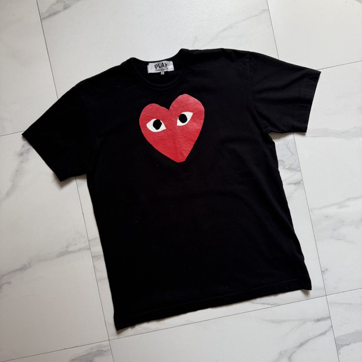 Comme des Garcons PLAY Comme Des Garçons PLAY Red Heart Tee Size US L / EU 52-54 / 3 - 3 Thumbnail
