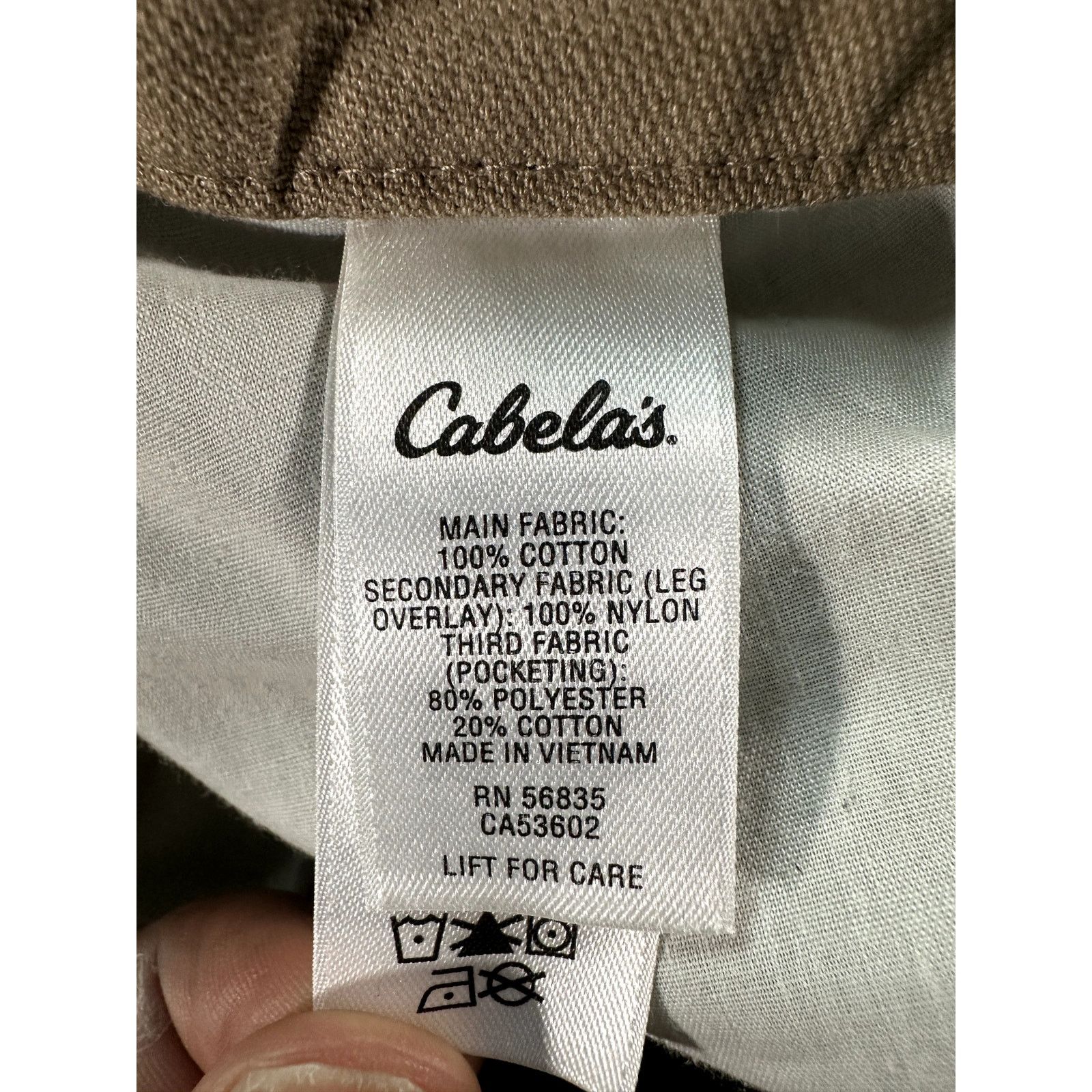 Cabelas Cabela's Mens Hunting Overalls Pants 42x29 Brown Canvas Size US 42 / EU 58 - 10 Thumbnail
