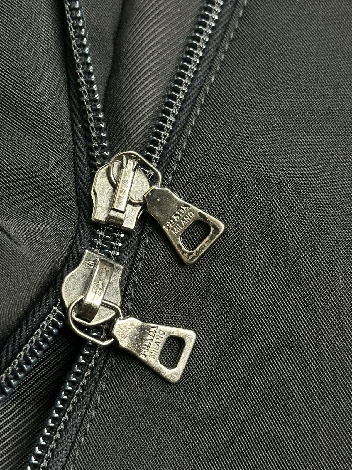 Prada Prada - Blouson Zip-Up Polyester Jacket - Magnetic Buttons Size US XS / EU 42 / 0 - 11 Thumbnail