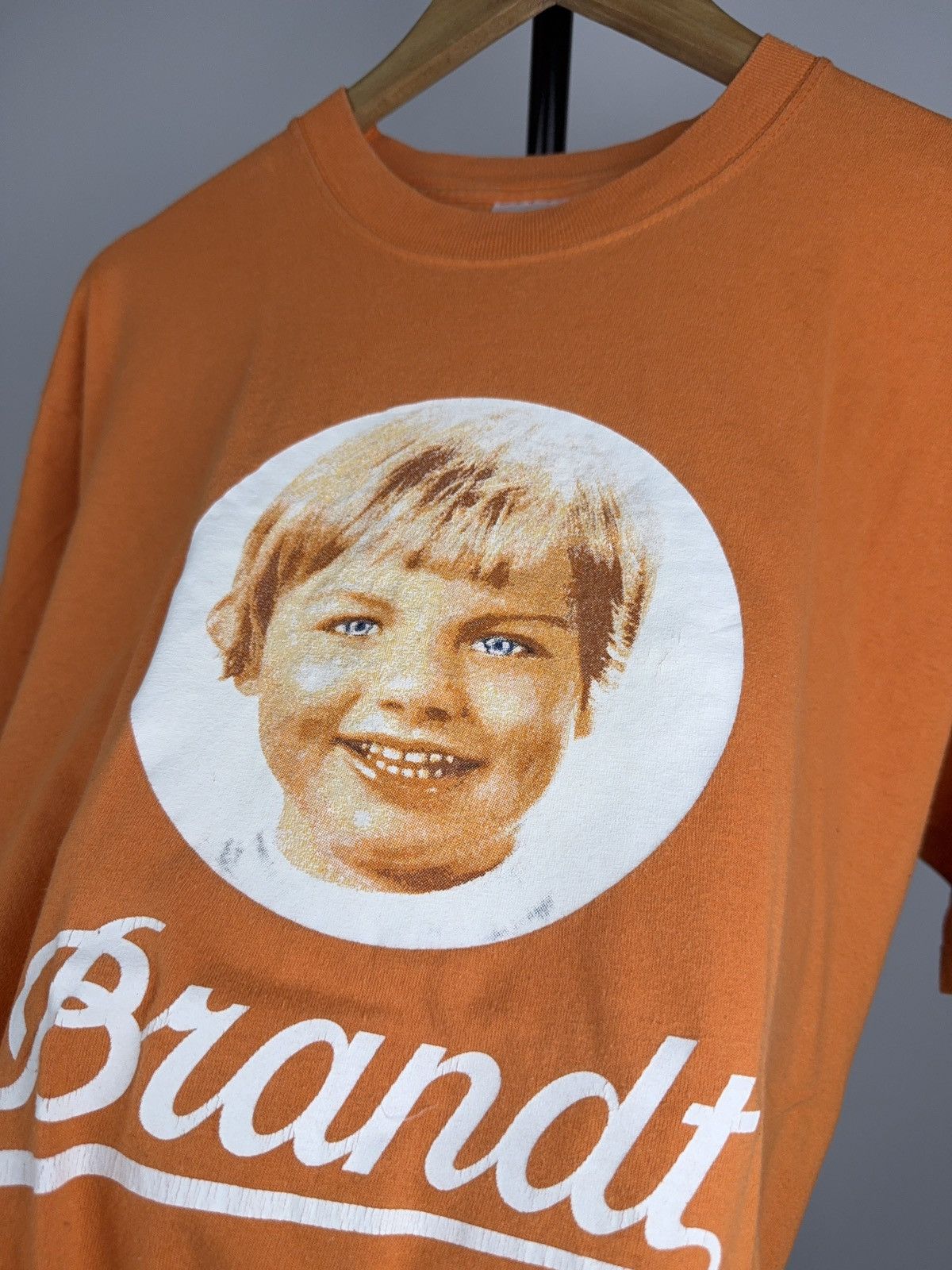 Vintage Vintage Brandt Zwieback Promo Faded Tee Screen Stars L 90s Size US L / EU 52-54 / 3 - 5 Thumbnail