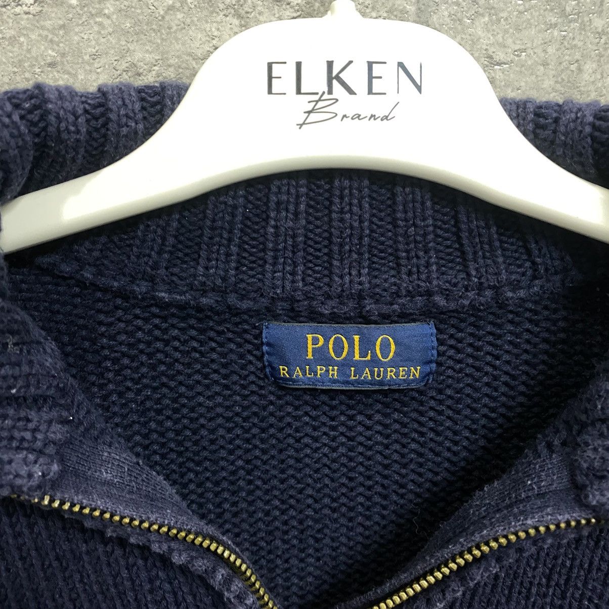 Polo Ralph Lauren Vintage Polo Ralph Lauren USA Flag 1/4 Zip Sweater Size US XS / EU 42 / 0 - 8 Thumbnail