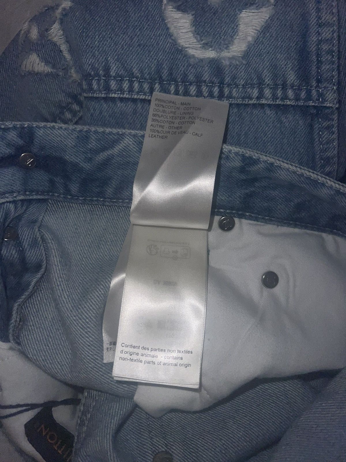 Louis Vuitton Louis Vuitton Denim Skate Jeans Indigo Size US 29 - 13 Thumbnail