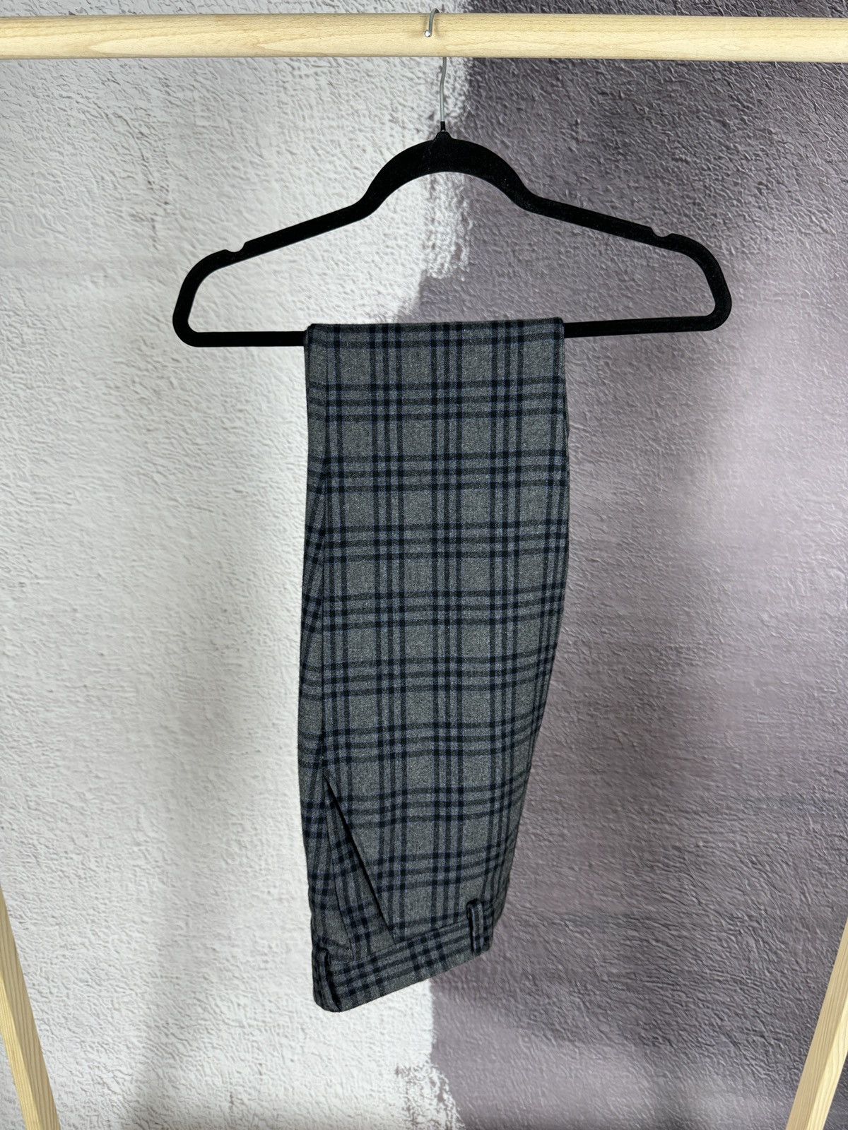 Other BNWT AG Trend Contemporary checkered grey Wool 2 pcs suit Size 36R - 17 Thumbnail