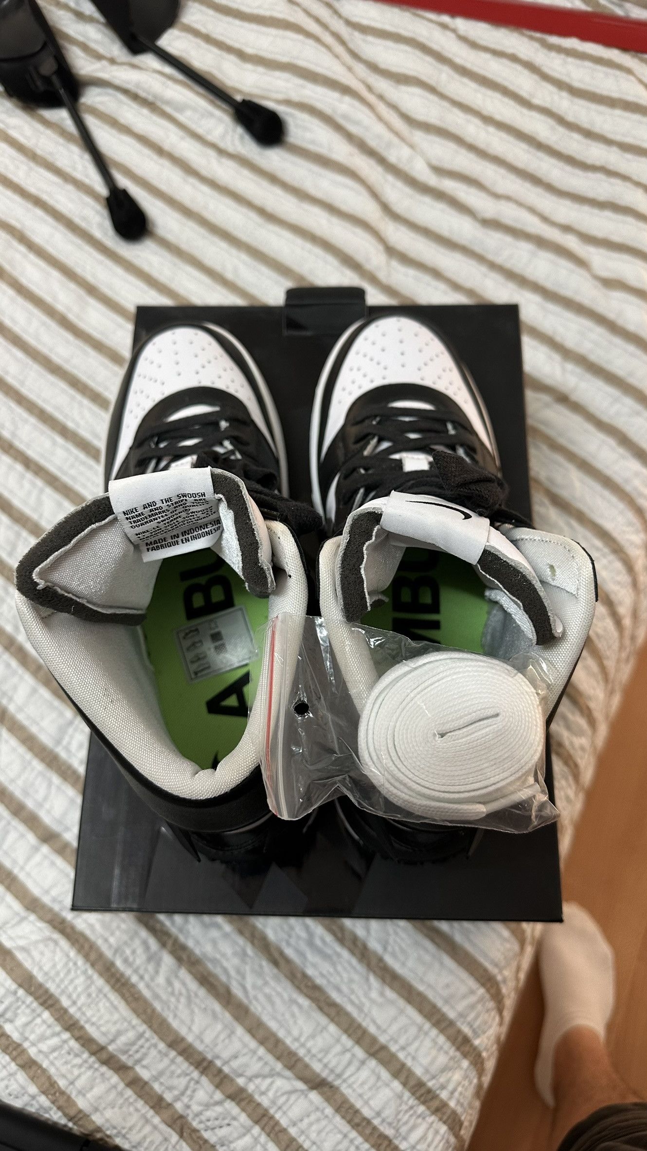 Ambush Design × Nike Dunk High x AMBUSH Black Size US 9.5 / EU 42-43 - 8 Thumbnail