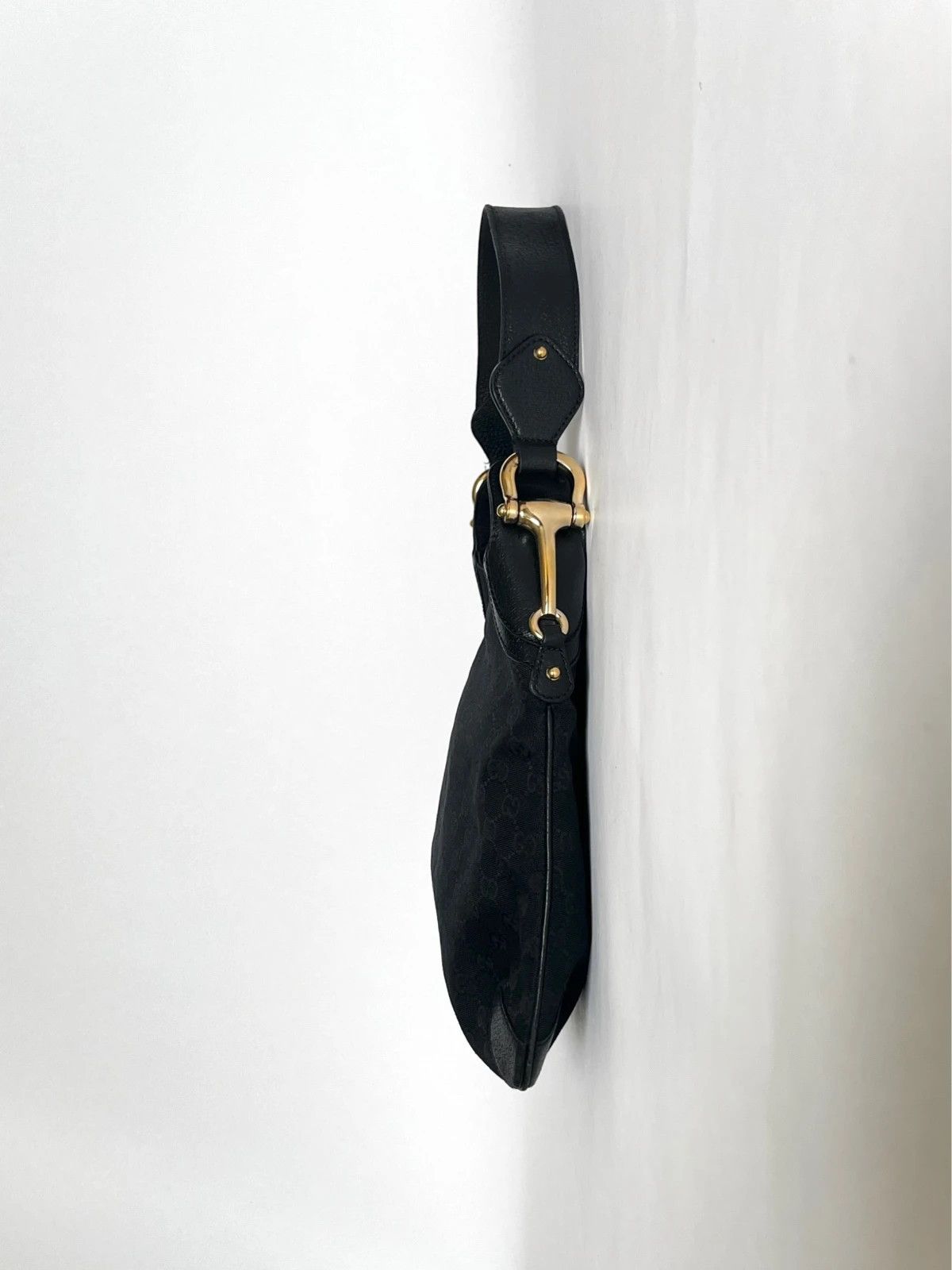Gucci Gucci GG Emblem Hobo Horsebit Size ONE SIZE - 4 Thumbnail