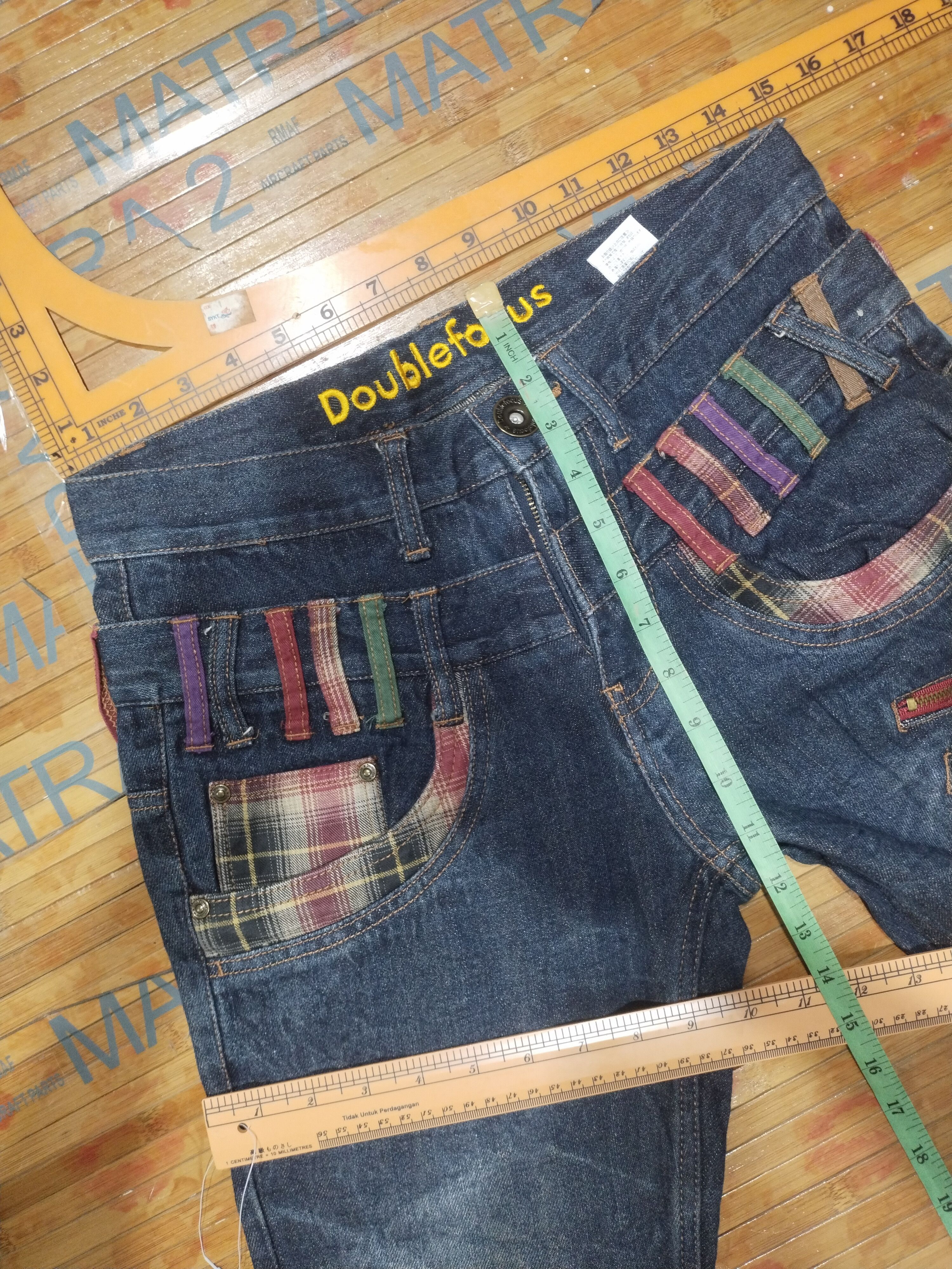 Japanese Brand Jeans Daublefokus ,Japan Style Sz 30" Size US 30 / EU 46 - 9 Thumbnail