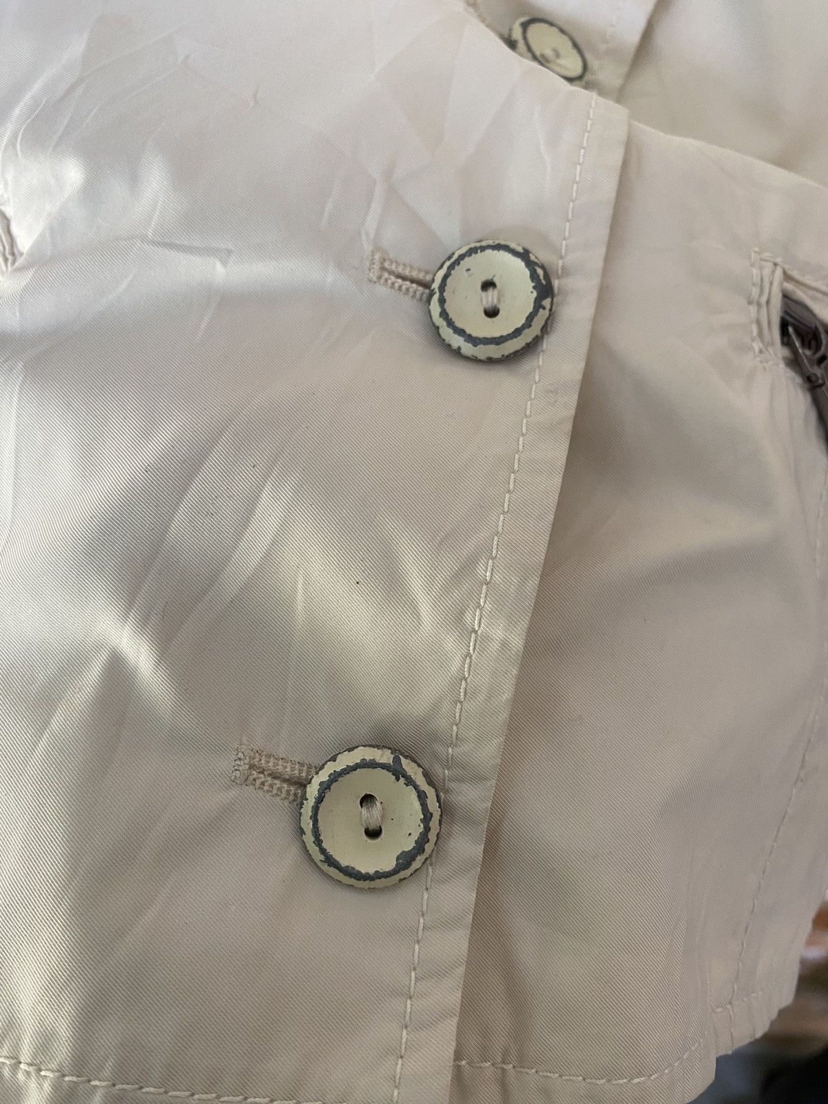 Ermanno Scervino × Ruffo Research 1990s Ermanno Scervino Center Zipper rider jacket Size S / US 4 / IT 40 - 10 Thumbnail