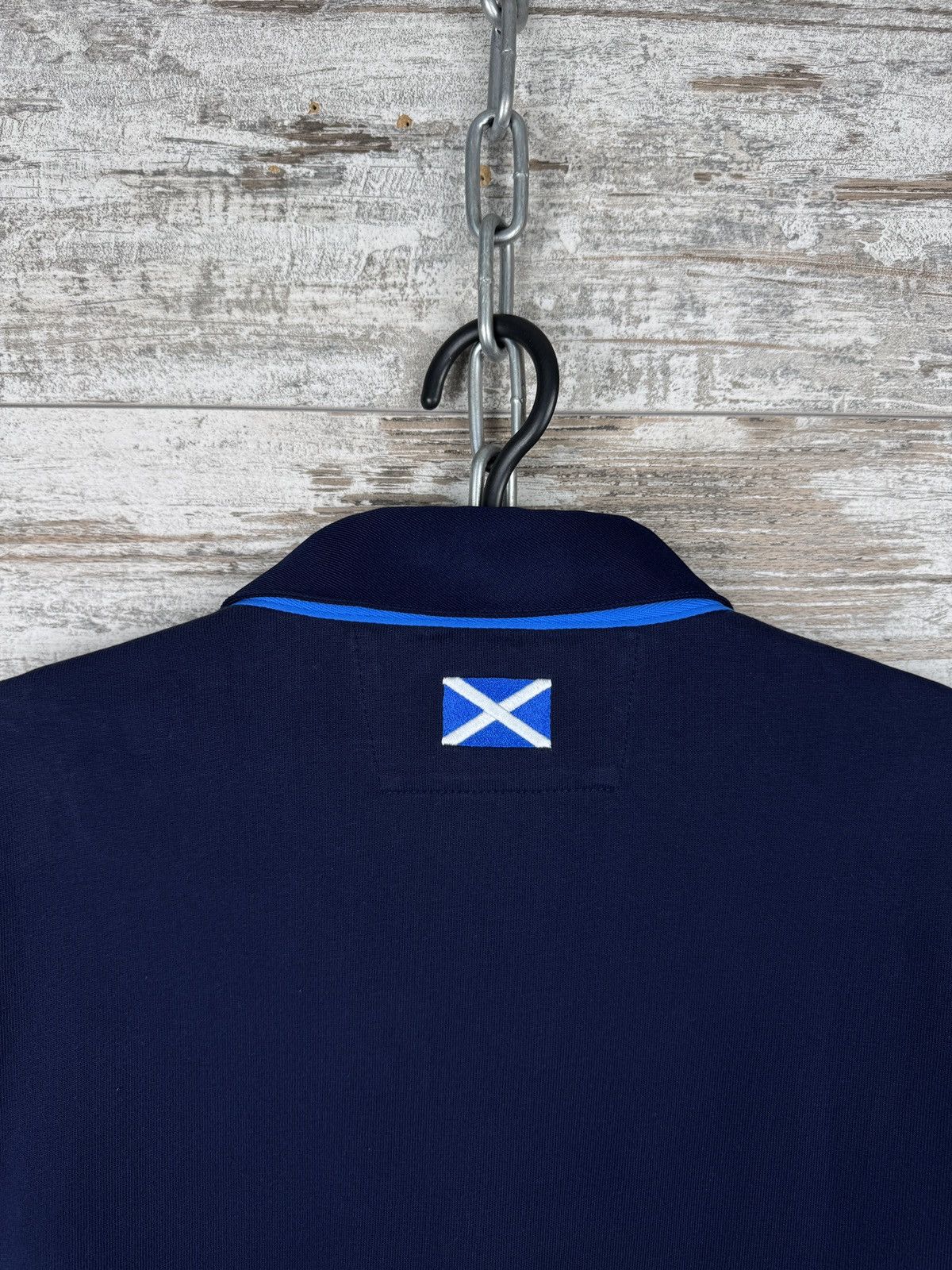 Macron Mens Vintage Macron Scotland Rugby national team sweatshirt Size US L / EU 52-54 / 3 - 12 Thumbnail