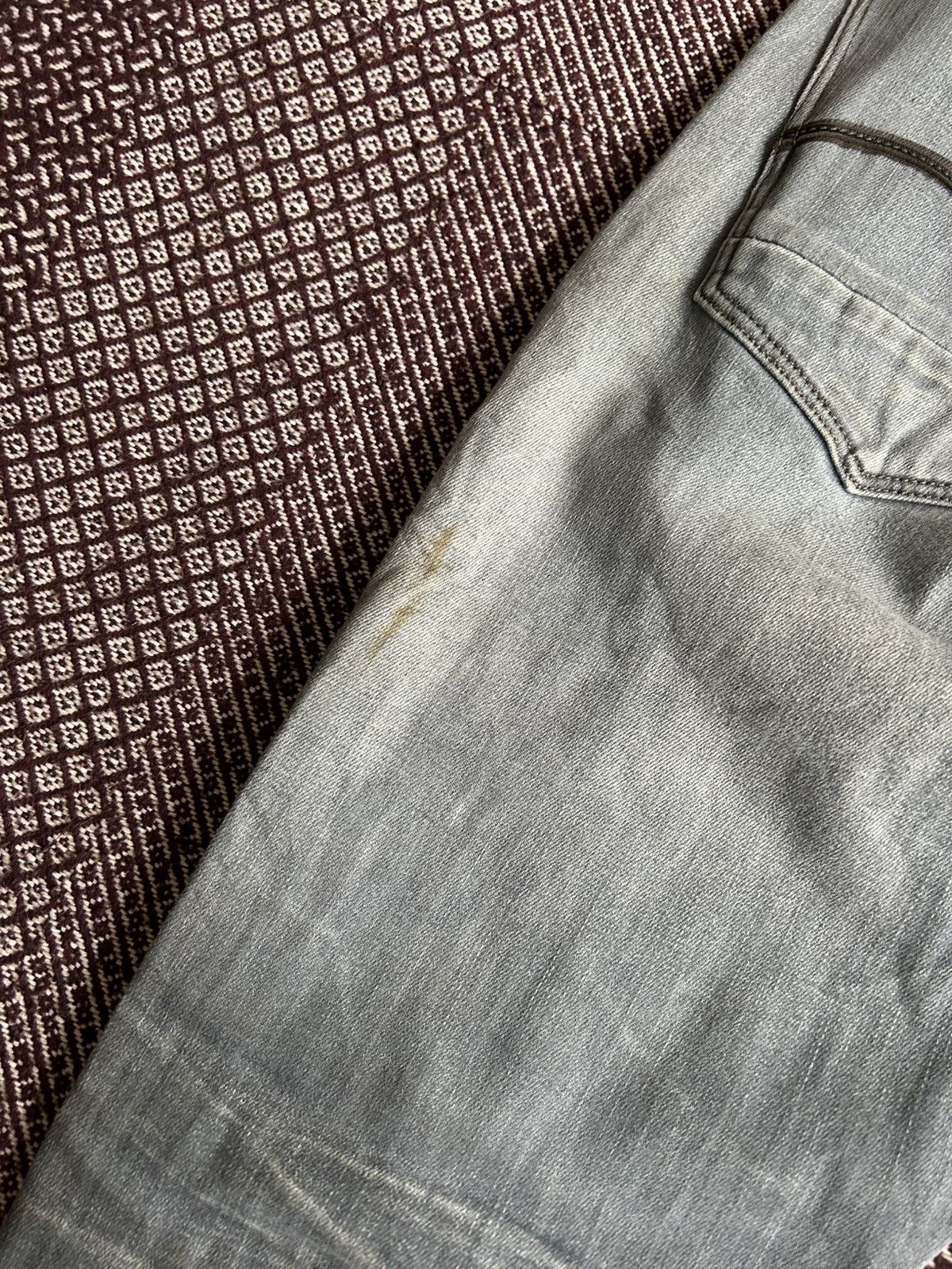 G-Star G-Star Raw Reverd Skinny Denim Jeans Mens Faded Thrashed W32 Size US 32 / EU 48 - 5 Thumbnail