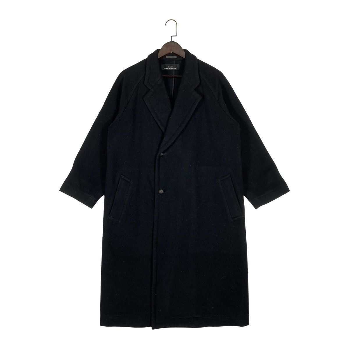 Tricot Comme des Garcons AD1989 Archive tricot COMME des GARCONS Wool Long Coat Size XL / US 12-14 / IT 48-50 - 1 Thumbnail