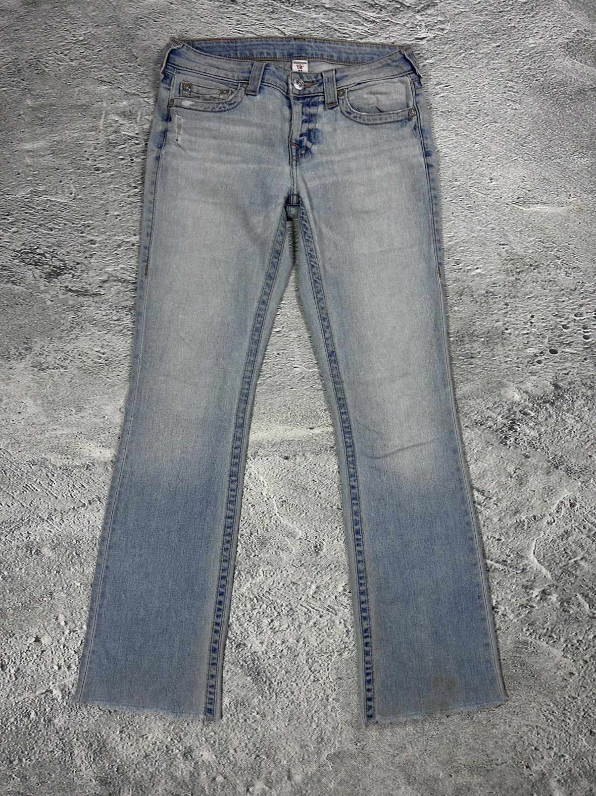 True Religion True Religion jeans vintage bootcut denim pants baby blue Size US 27 - 5 Thumbnail