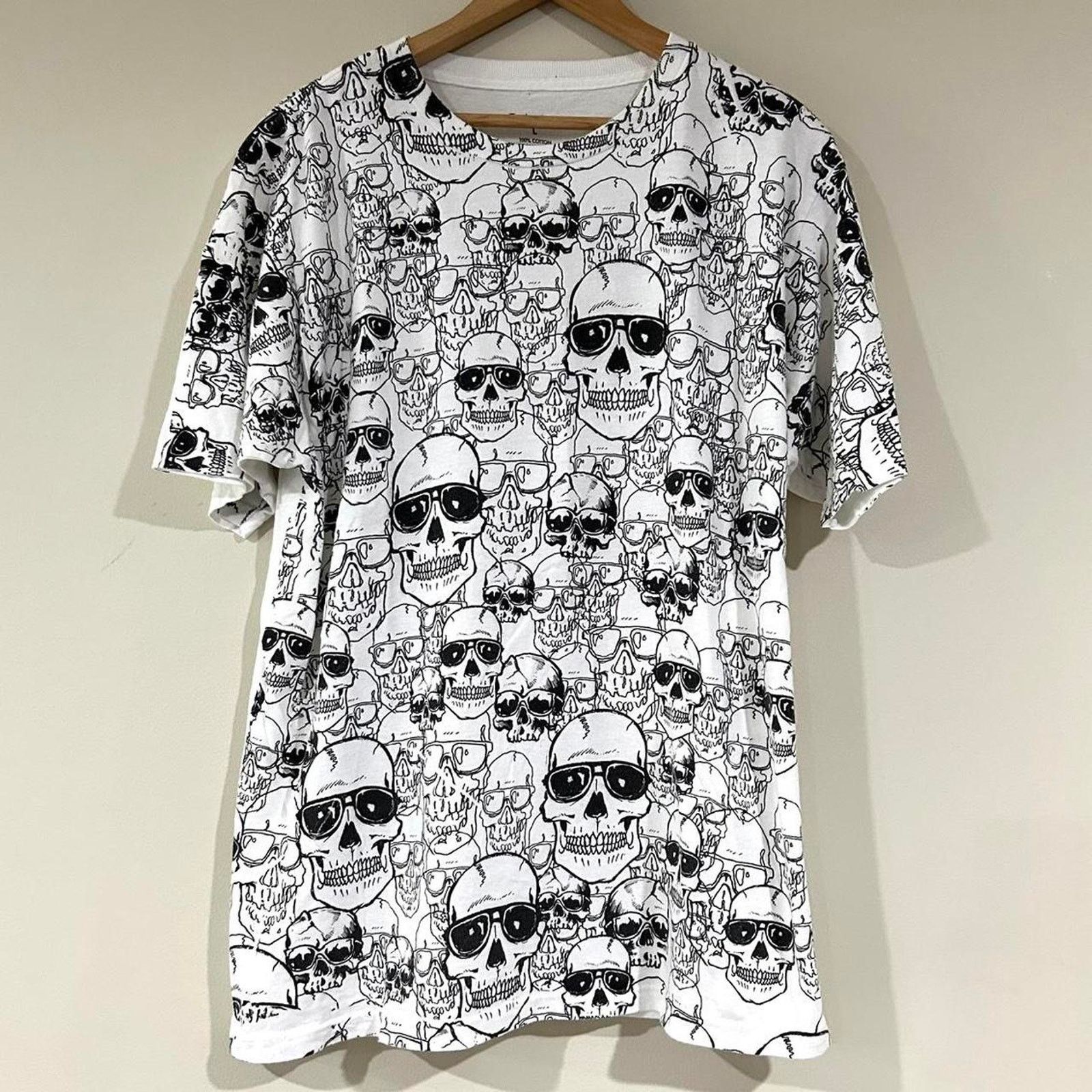 Other Y2K No Boundaries Skulls AOP Tee Shirt Size US L / EU 52-54 / 3 - 1 Thumbnail