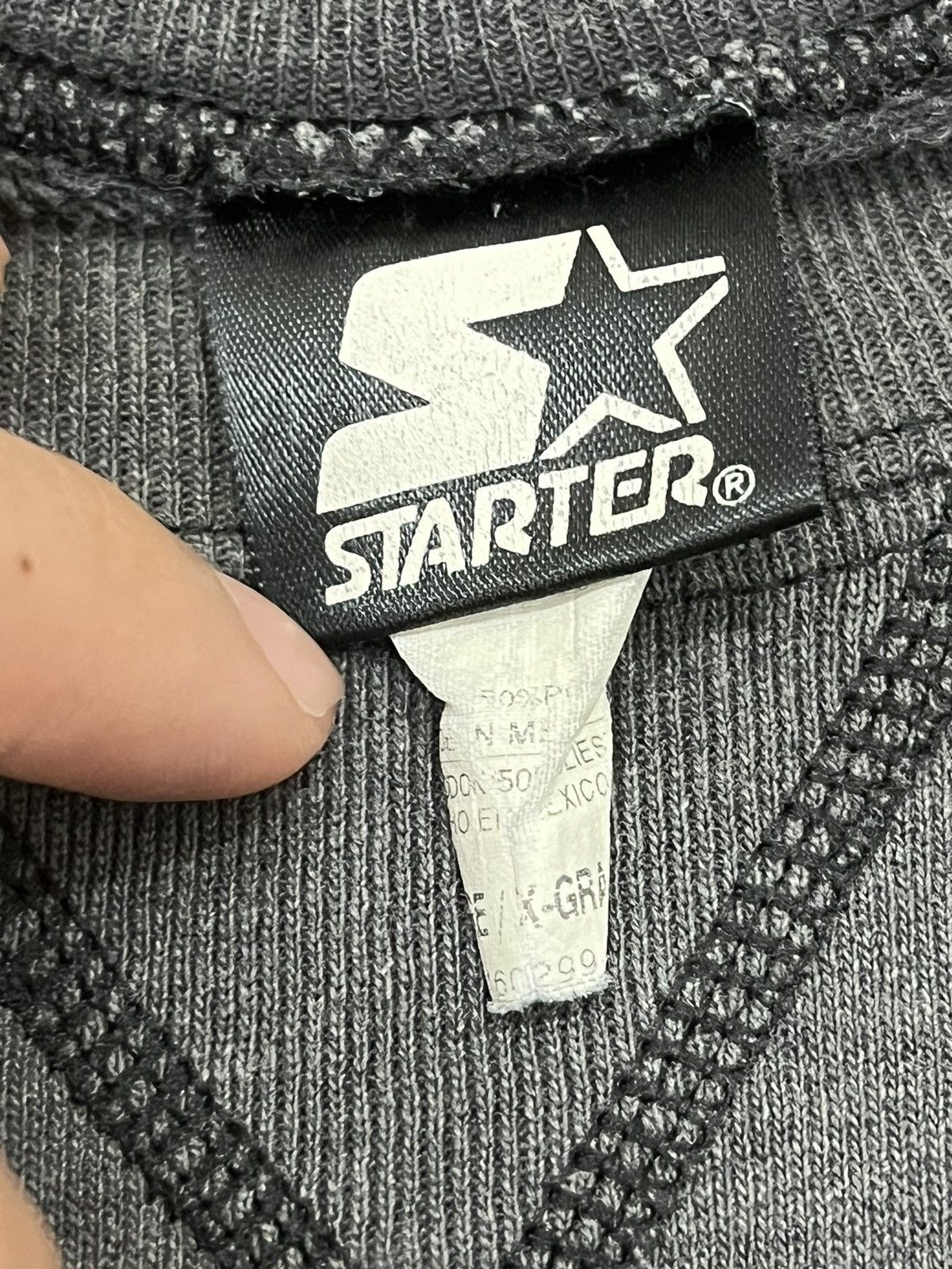 Starter × Vintage 🔥Vintage Starter Logo Distressed Faded Crewneck Sweatshirt Size US XL / EU 56 / 4 - 13 Thumbnail