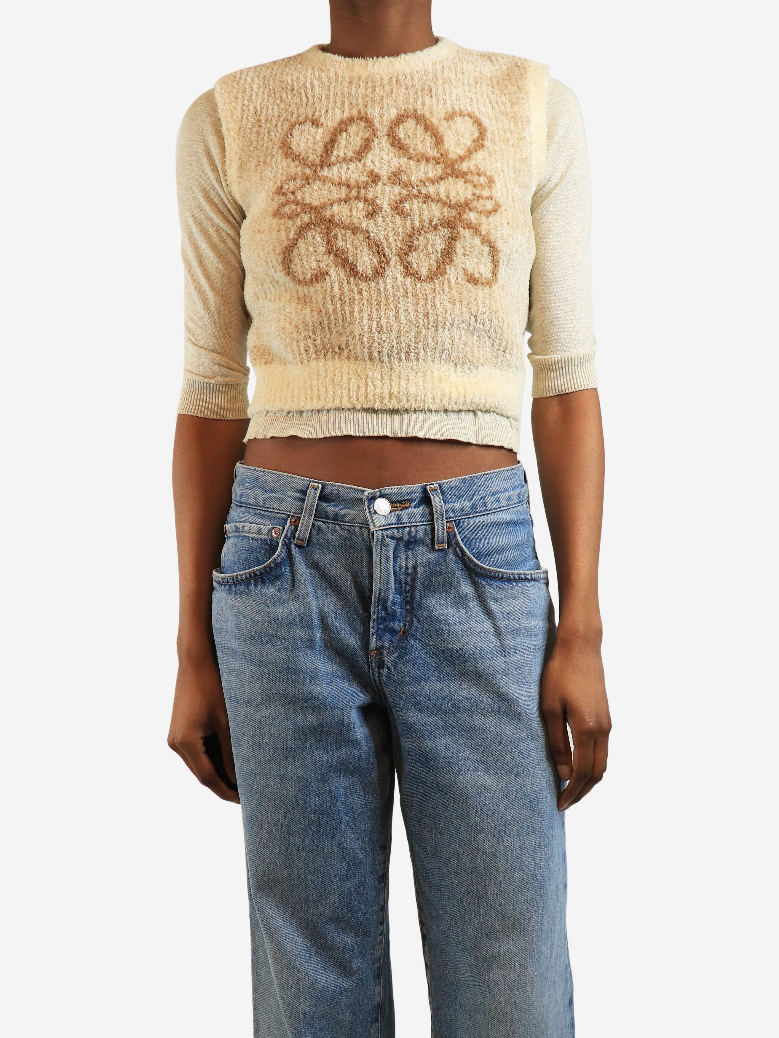 Loewe Neutral Anagram jumper vest - S Size S / US 4 / IT 40 - 1 Thumbnail