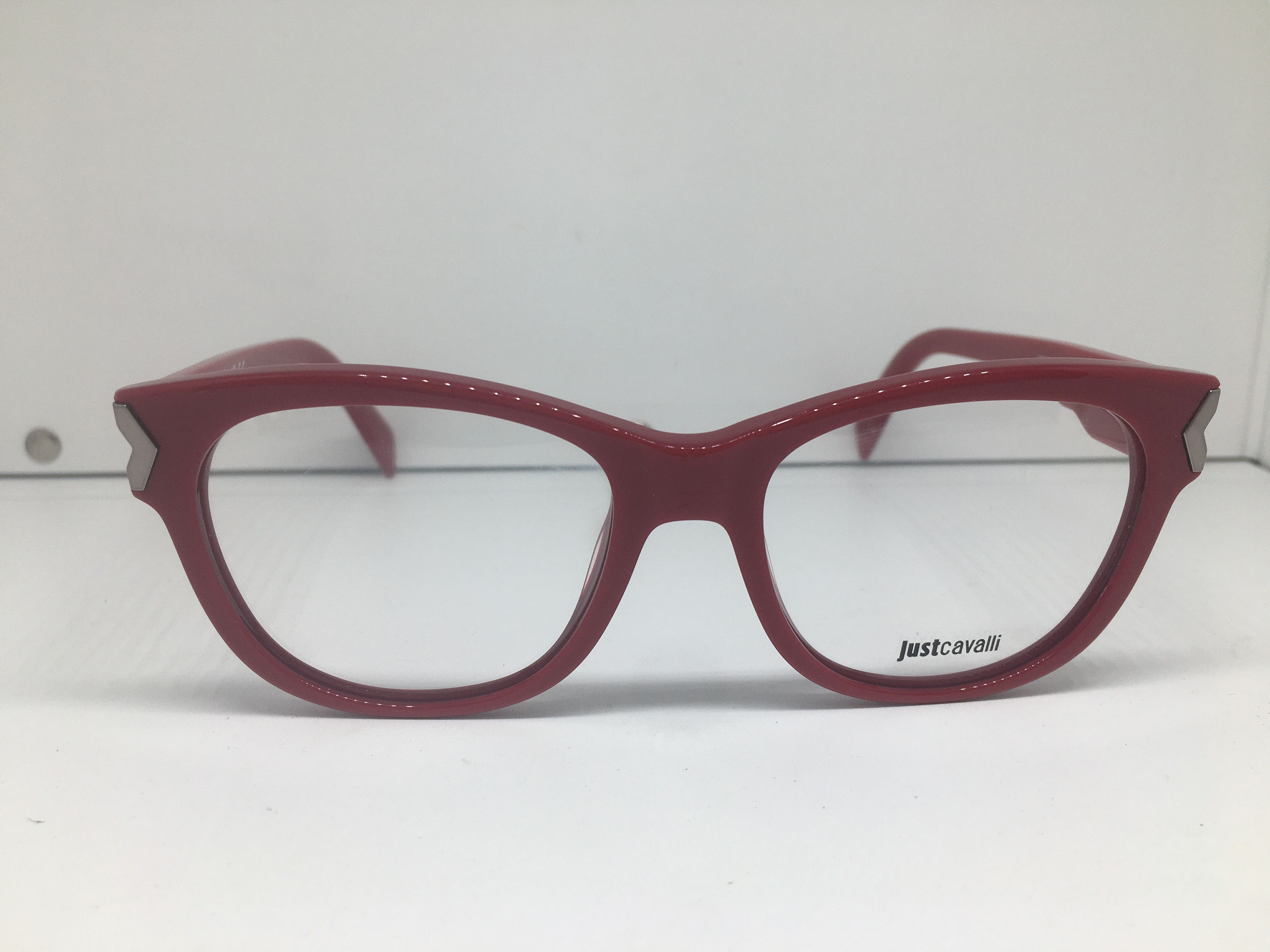 Just Cavalli Just Cavalli Red Acetate Eyeglasses Frame Size ONE SIZE - 2 Thumbnail