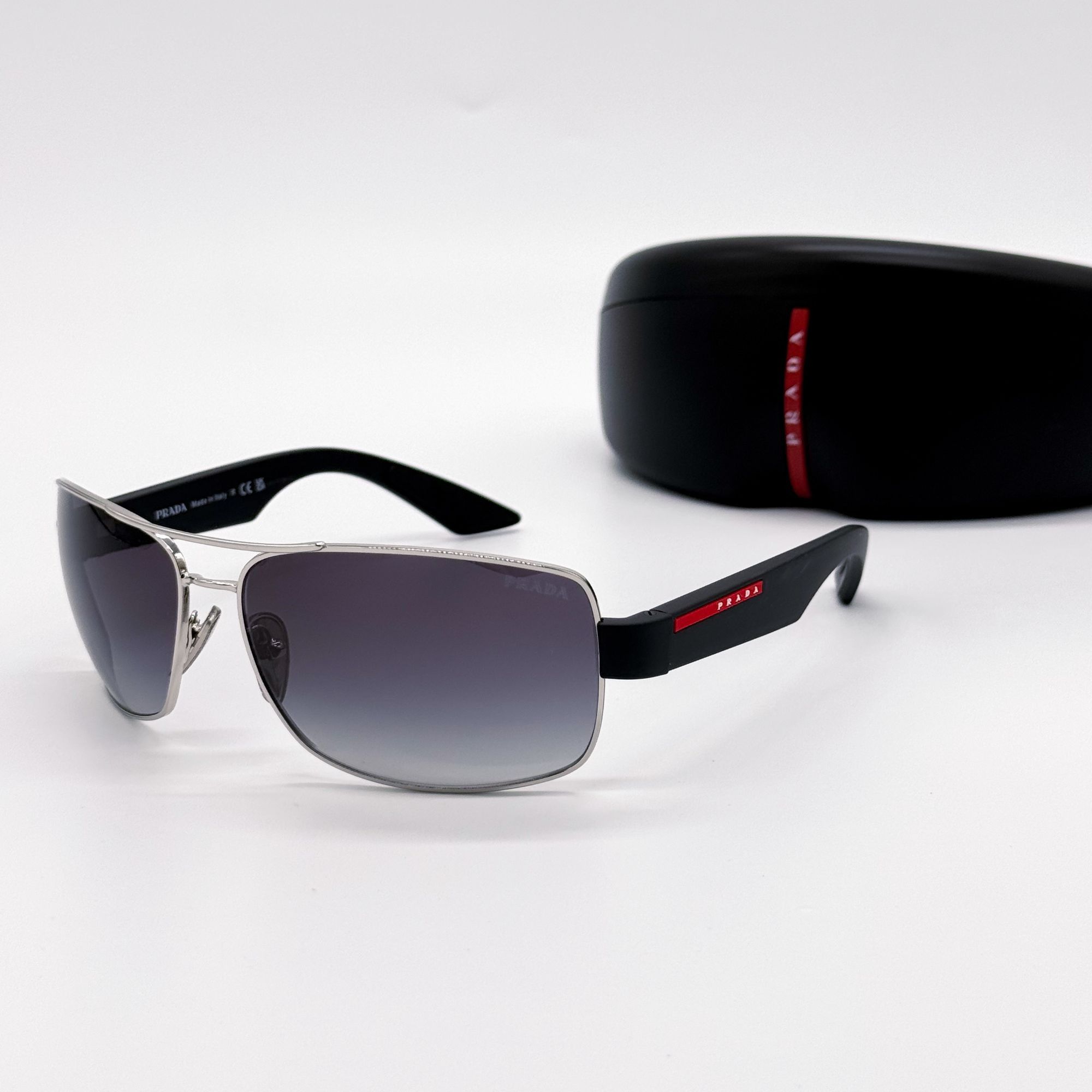 Prada × Vintage 2000s Prada Linea Rossa Sunglasses Y2K Oversize