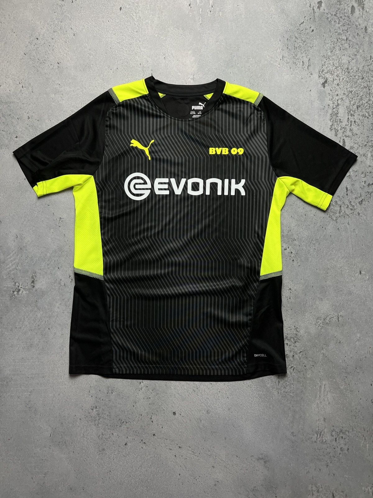 Puma Vintage Puma Borussia Dortmund Football Jersey Tee Black Size US S / EU 44-46 / 1 - 13 Thumbnail