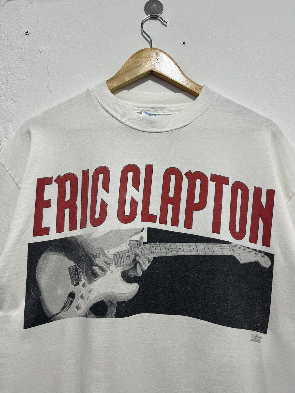Band Tees × Vintage Vintage 1994’ Eric Clapton ‘Nothing but The Blues’ Tshirt Size US XL / EU 56 / 4 - 2 Thumbnail