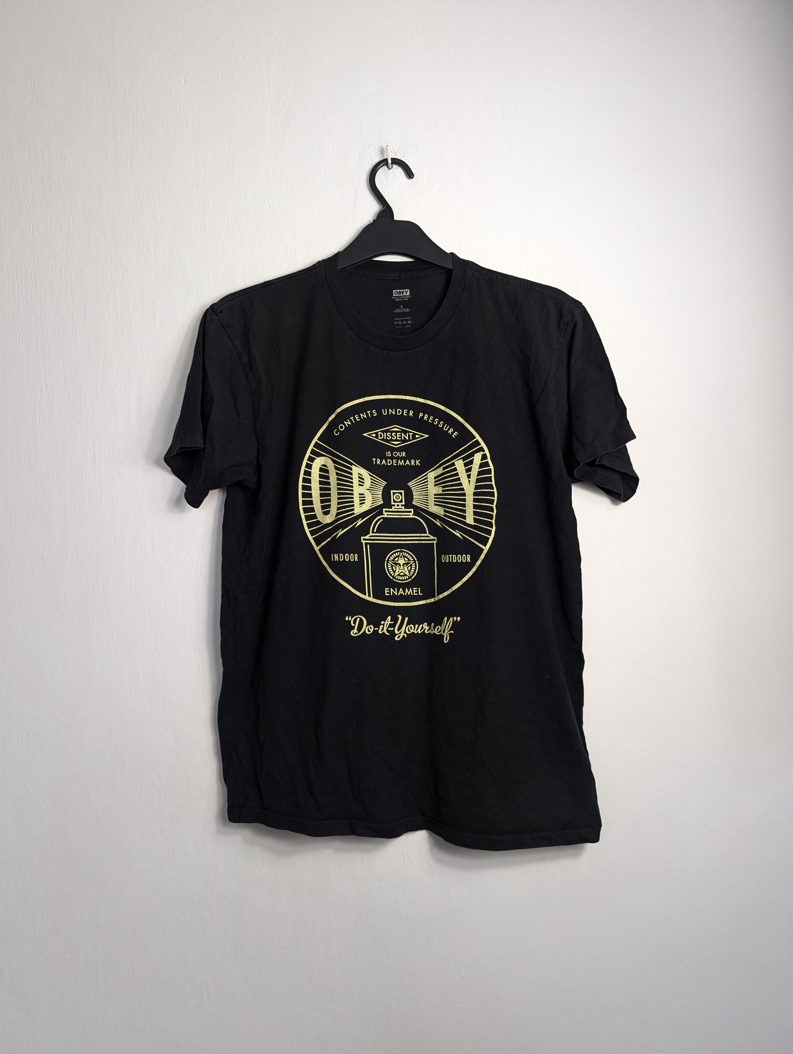 Obey Obey Skate Graphic Tee Streetwear Retro Size US L / EU 52-54 / 3 - 1 Thumbnail