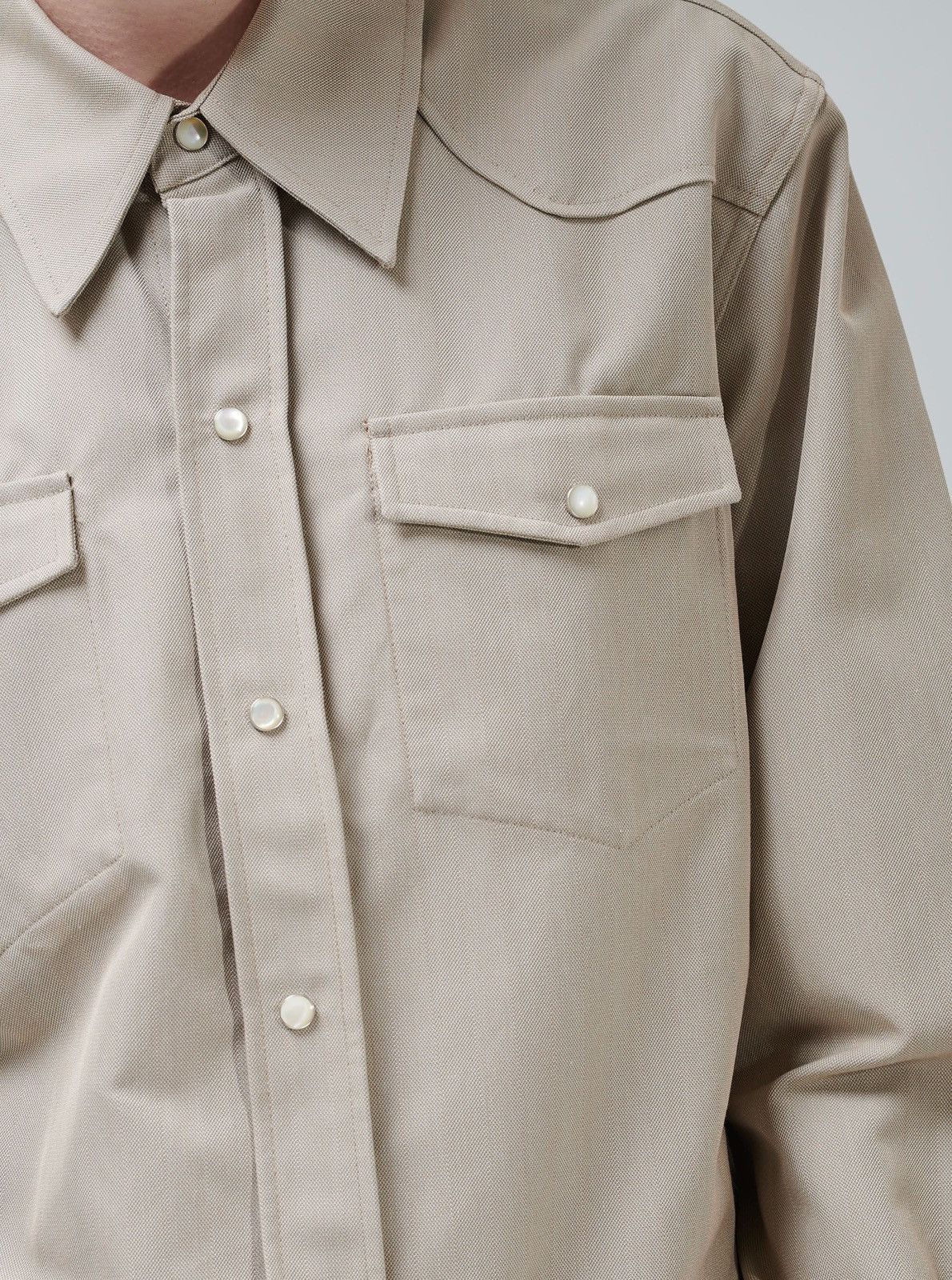 Our Legacy Our Legacy Frontier Shirt Lucid Pistachio Rural Wool Size US M / EU 48-50 / 2 - 11 Thumbnail