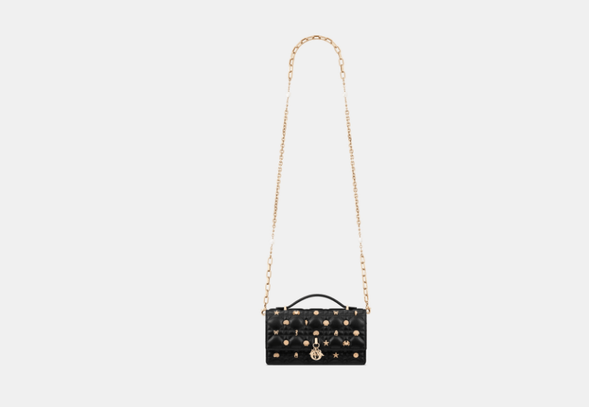 Dior o1w1db11125 S0980O Size : OS / Mini Bag in Black/Gold Size ONE SIZE - 4 Thumbnail