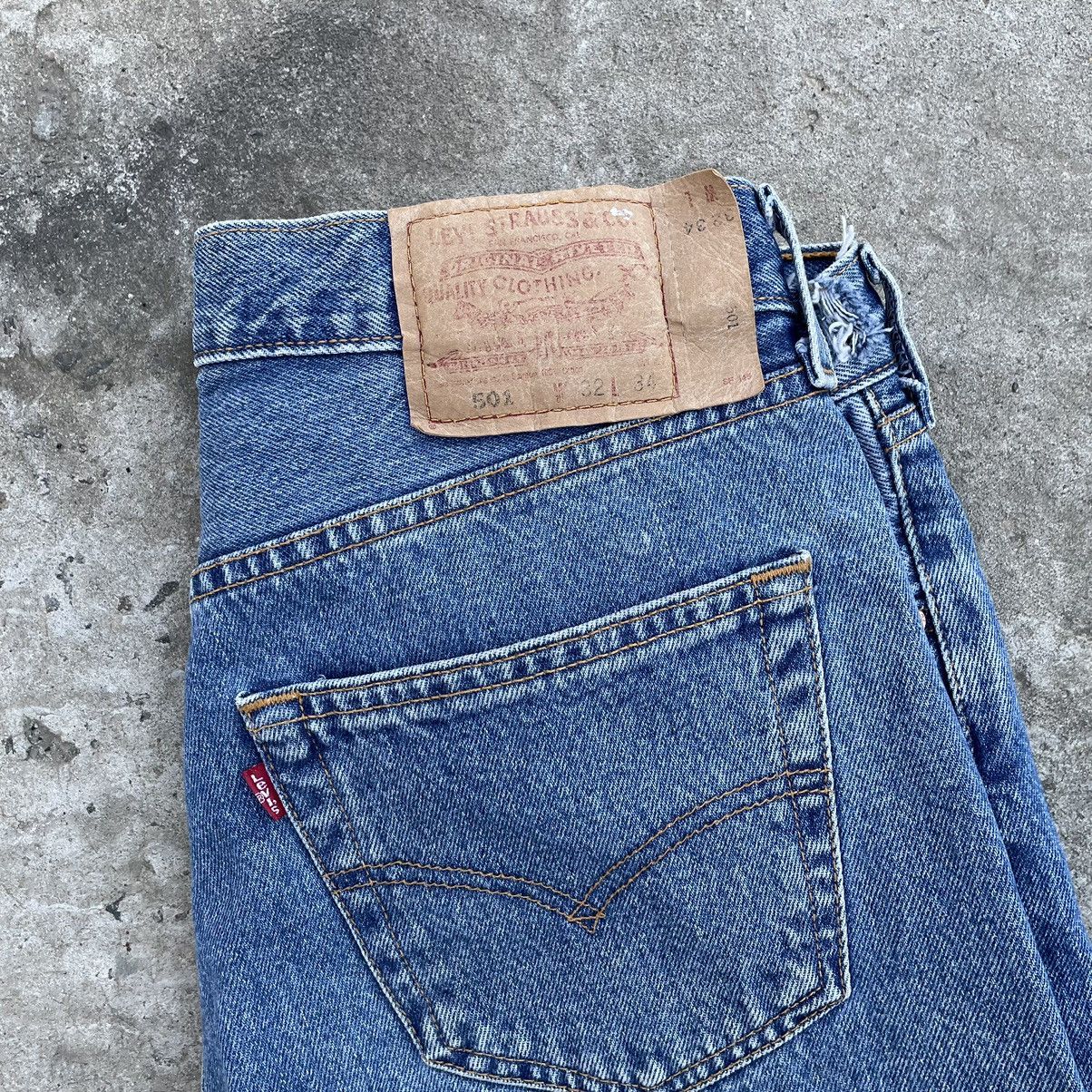 Levi's Vintage Clothing Vintage Levi’s 501 Jeans W34xL34 Pants Trousers Style USA 90 Size US 32 / EU 48 - 5 Thumbnail