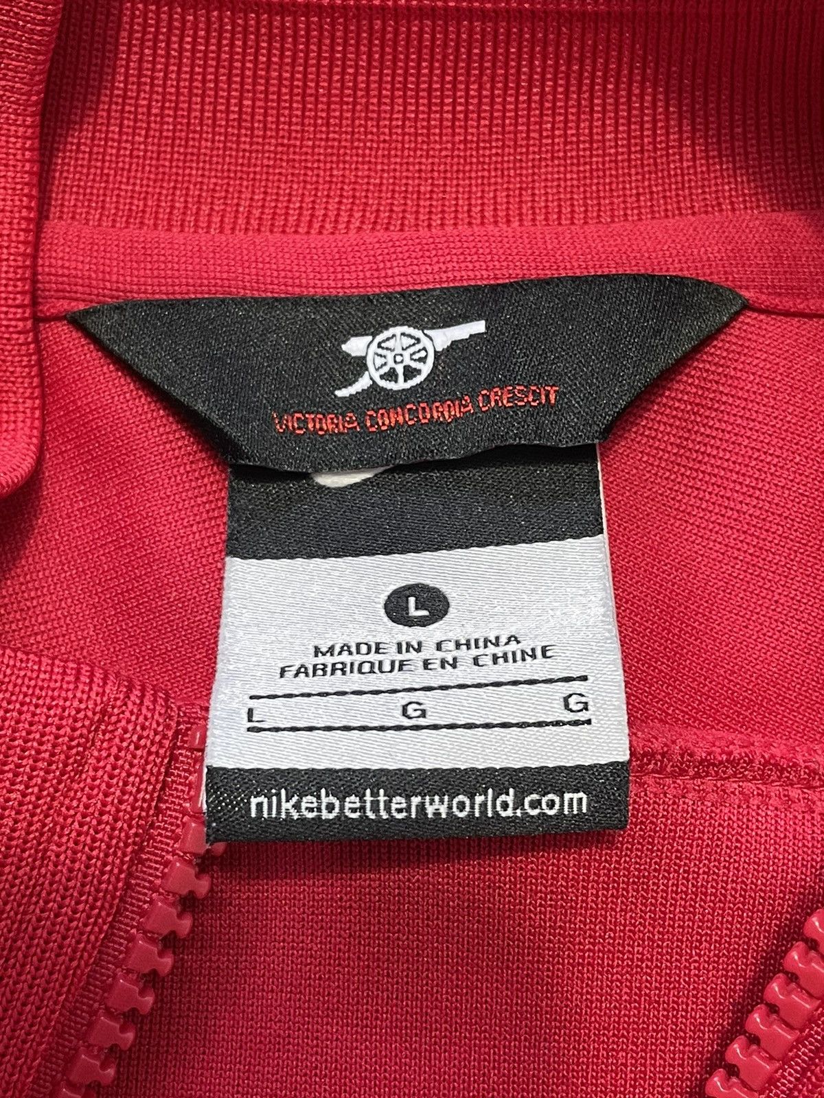 Nike Vintage Nike Y2K Style Football Arsenal Big Logo Zip Olympic Size US M / EU 48-50 / 2 - 10 Thumbnail