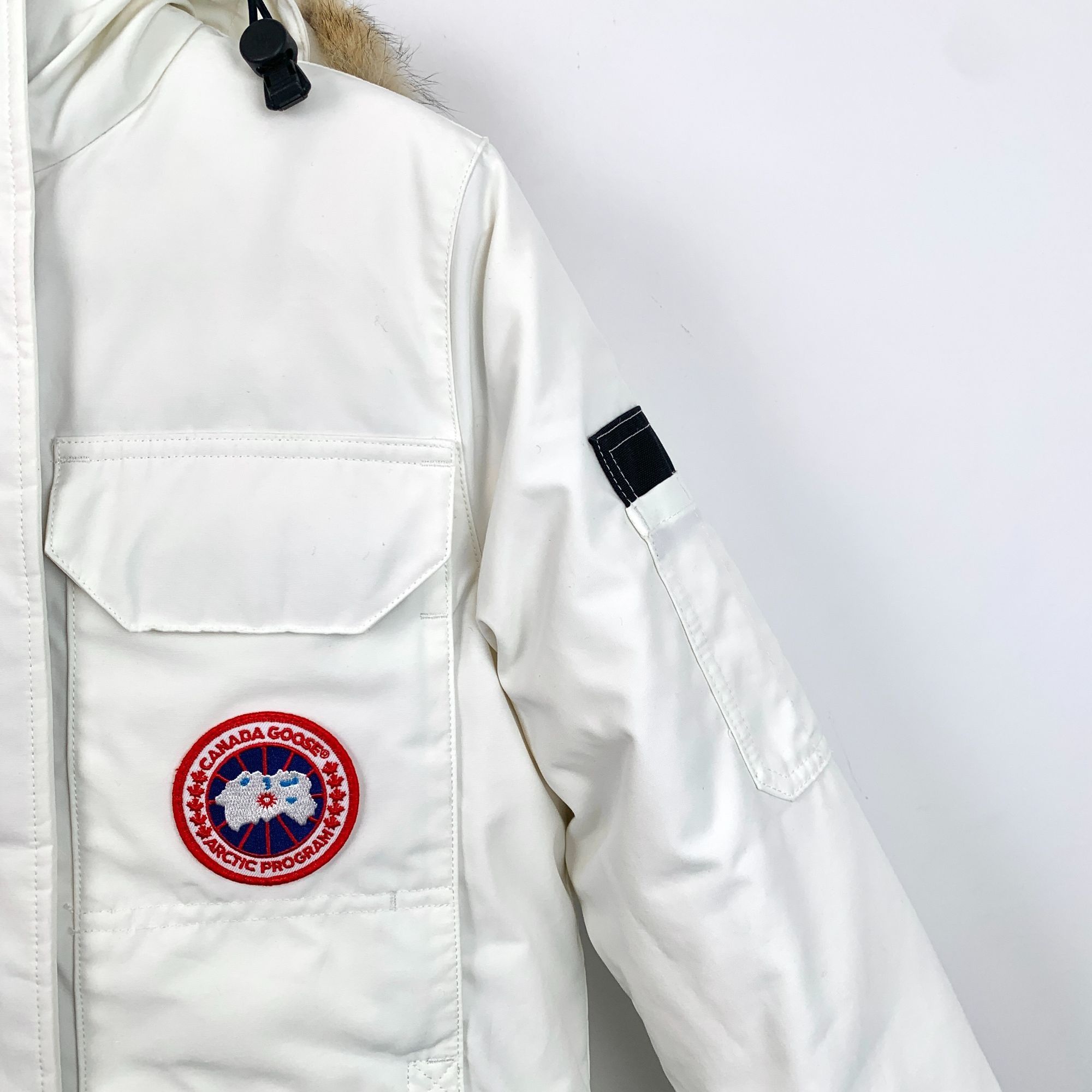 Canada Goose Canada Goose Expedition Series White Fur Hooded Down Jacket Size XS / US 0-2 / IT 36-38 - 8 Thumbnail