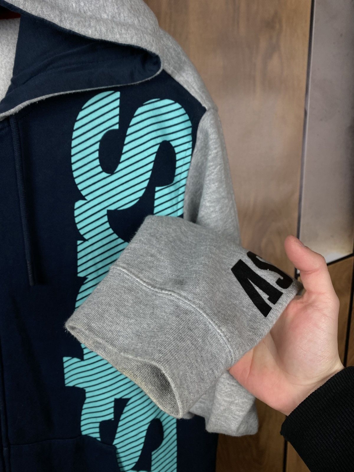 Alpinestars 🚀Hoodie Zip Up Alpinstars Protects Racing Style Striped Tee🚀 Size US M / EU 48-50 / 2 - 8 Thumbnail