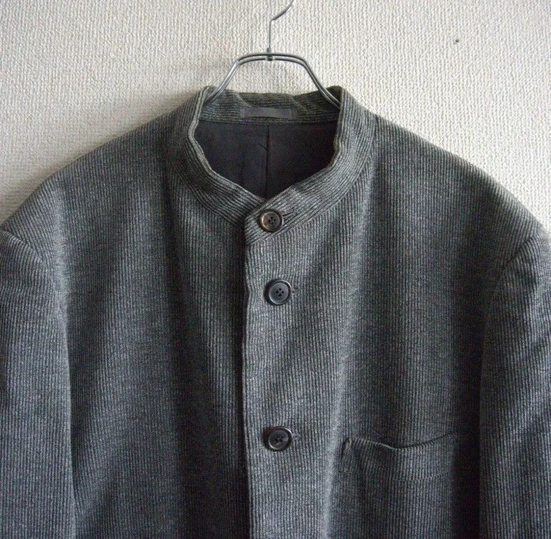 Issey Miyake issey miyake collarless jacket Size US XL / EU 56 / 4 - 2 Thumbnail