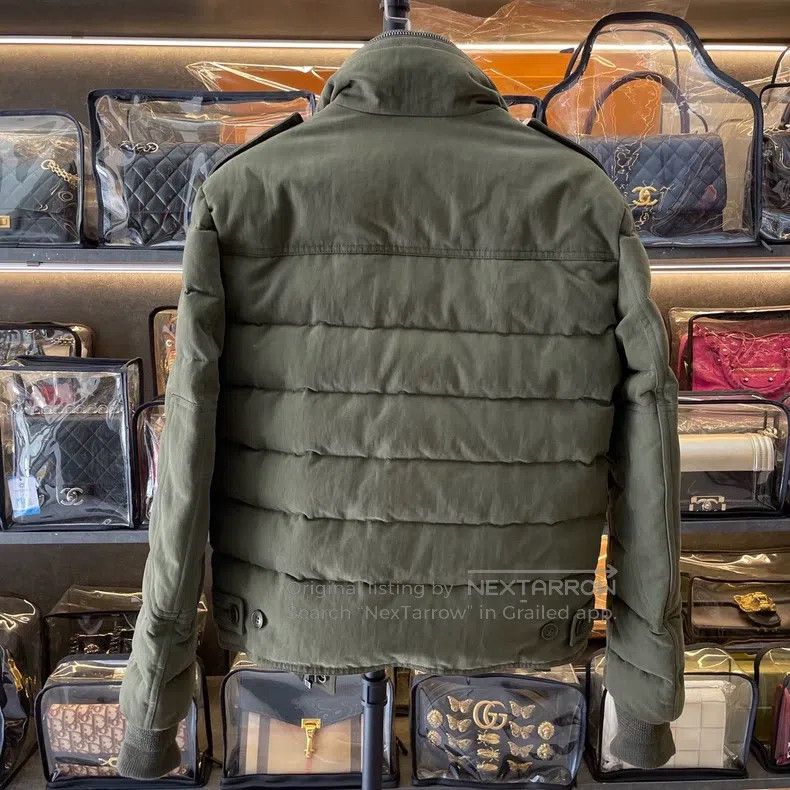 Saint Laurent Paris Saint Laurent Paris Green women's goose down jacket Size M / US 6-8 / IT 42-44 - 2 Thumbnail