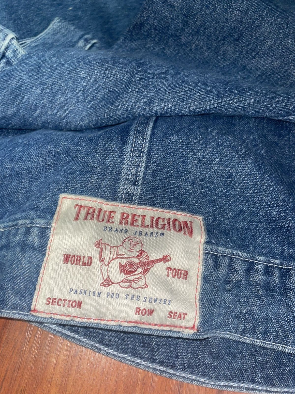 True Religion True Religion Denim Trucker Jacket Size US L / EU 52-54 / 3 - 5 Thumbnail