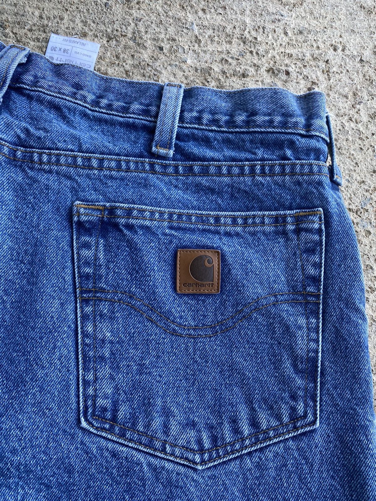 Carhartt × Vintage Vintage Y2K Carhartt Denim Workwear Jeans Size US 38 / EU 54 - 3 Thumbnail