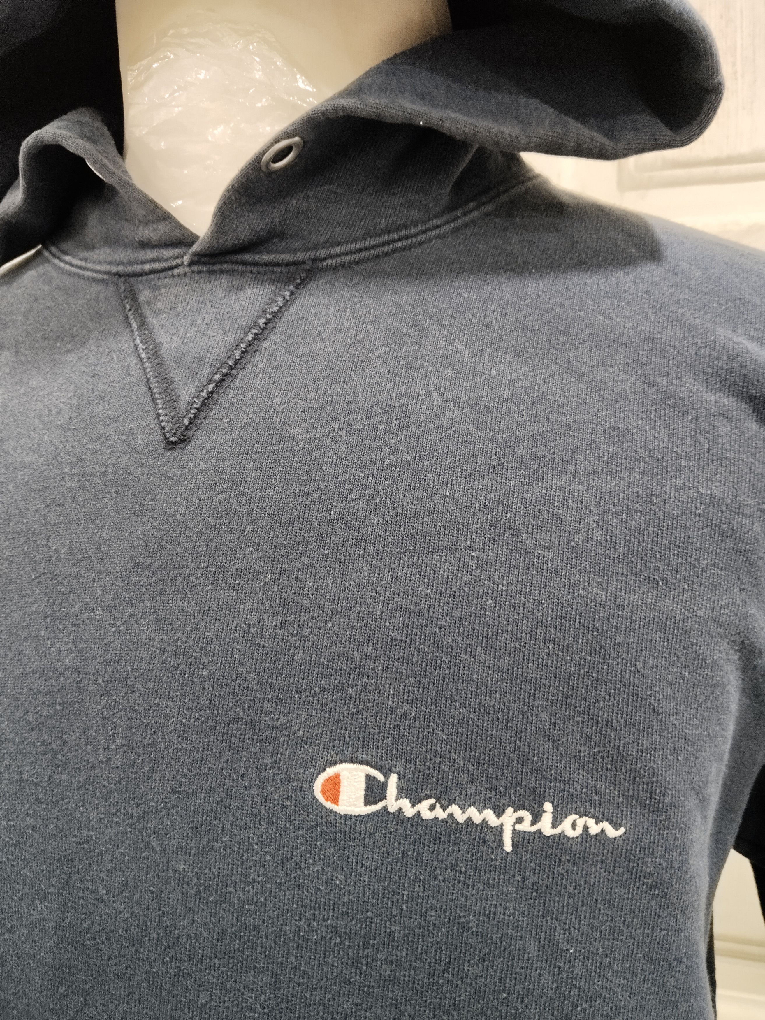 Champion × Vintage Vintage late 80s Champion Embroidery Logo Hoodie Sweatshirt Size US L / EU 52-54 / 3 - 3 Thumbnail