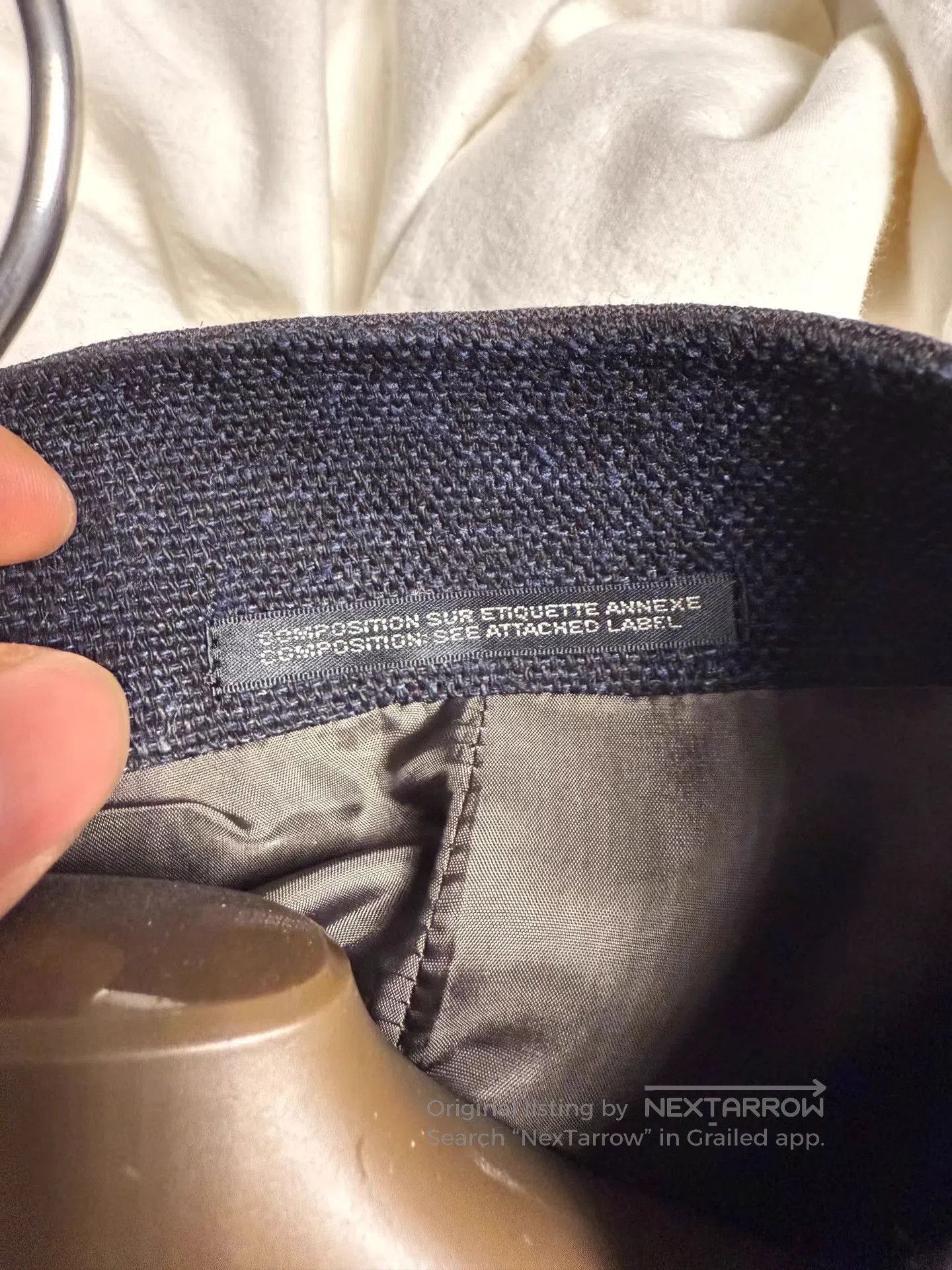 Yohji Yamamoto Gray Long Button. Size US L / EU 52-54 / 3 - 3 Thumbnail