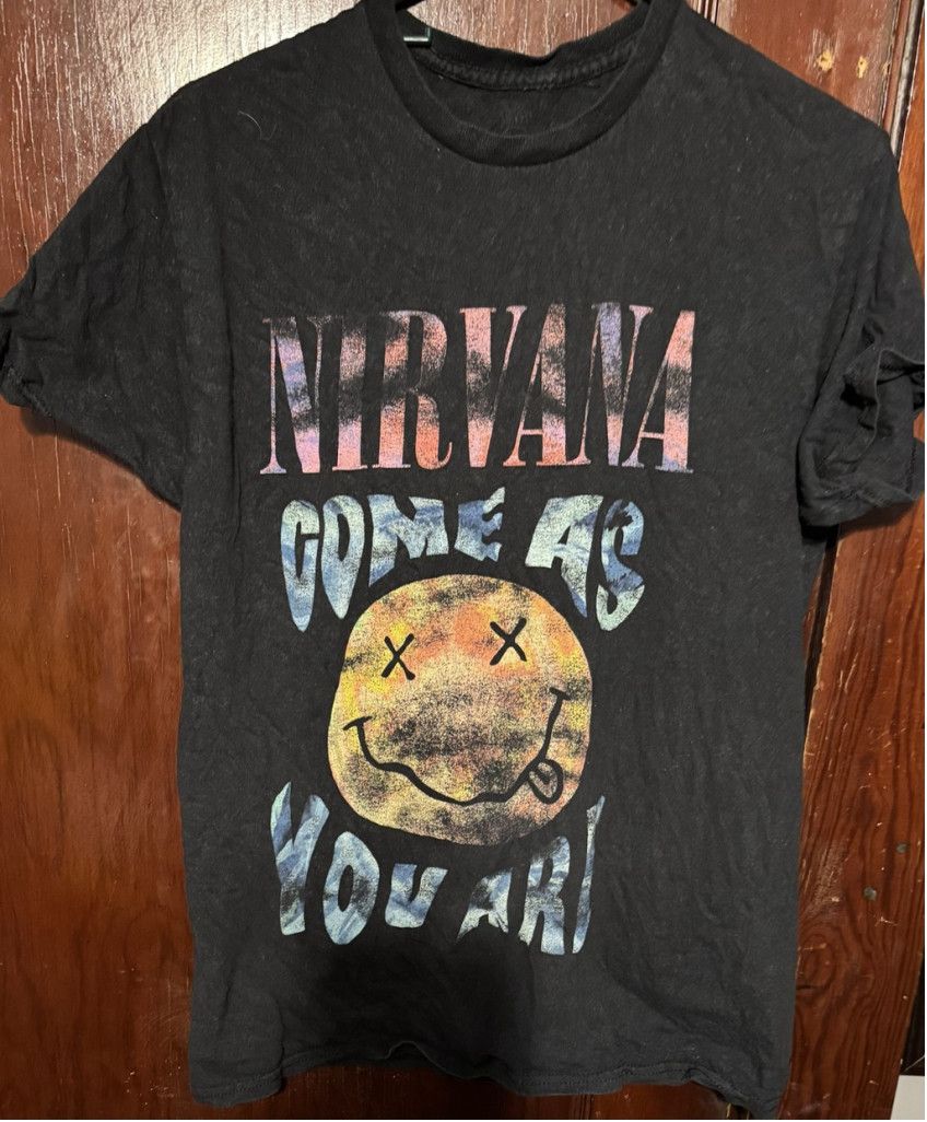 Nirvana Nirvana Vintage Come As You Are t-shirt Black Men's size M Size US M / EU 48-50 / 2 - 1 Thumbnail