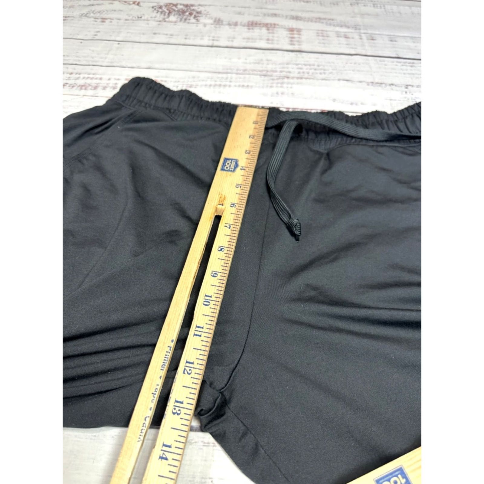 Pinko PINK Active Womens Pants Size L Black Drawstring Pull On Sweatpants Slim Leg Cat: Activewear Size 36" / US 14 / IT 50 - 4 Thumbnail
