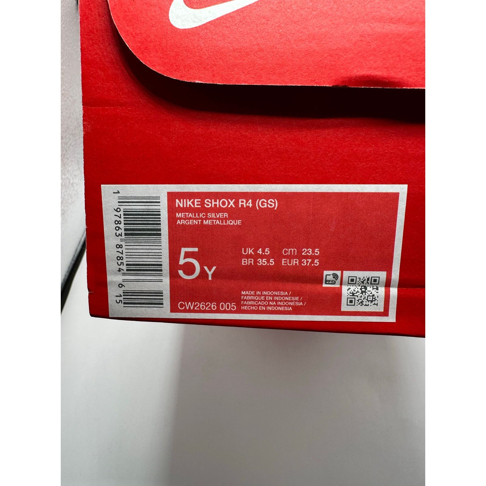 Nike Nike Shox R4 GS “OG” 2025 size 5y/6.5 womens Size US 6.5 / IT 36.5 - 6 Thumbnail