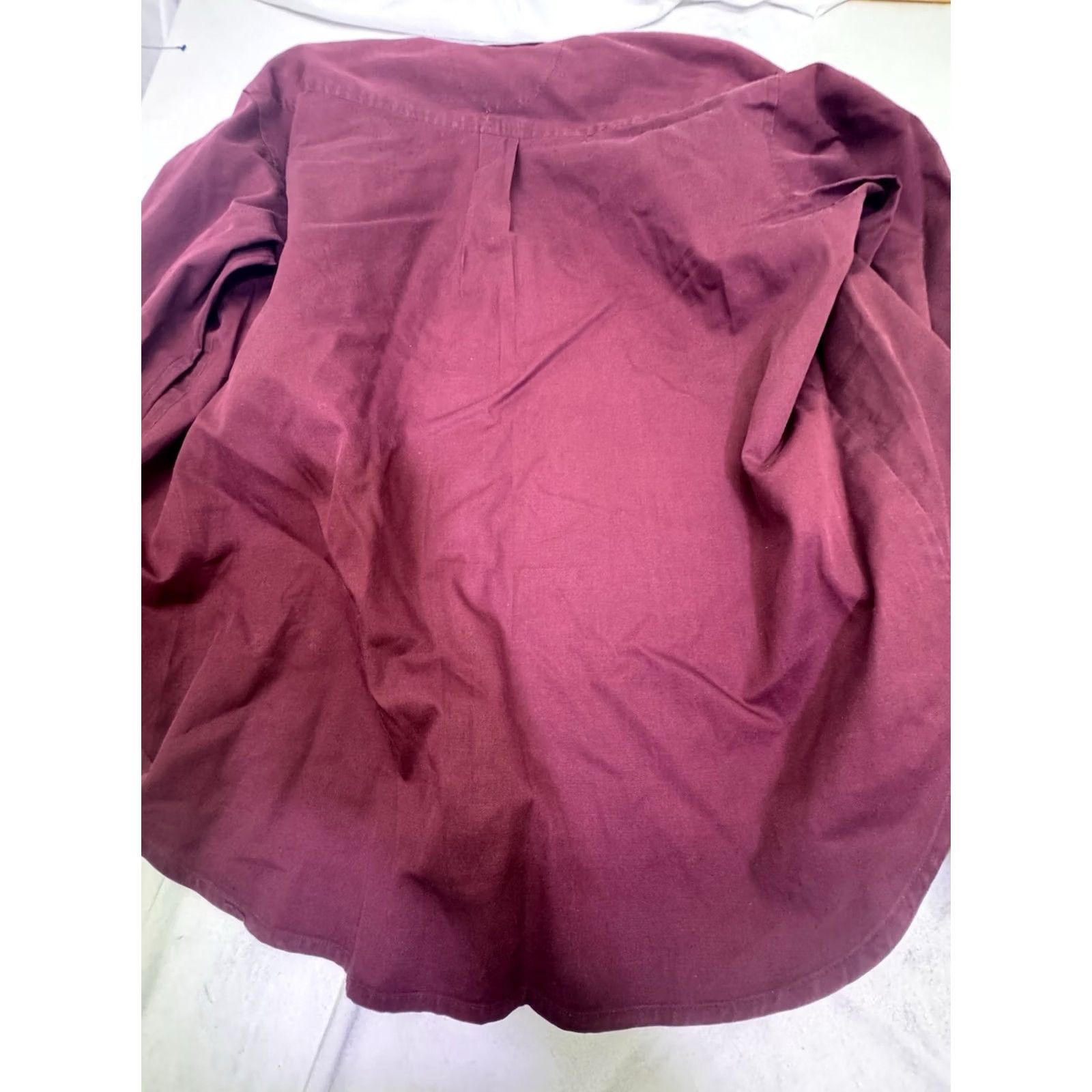 Bugle Boy VINTAGE Bugle Boy Burgundy Long Sleeve Button Down Shirt XL 90's For Her Size XL / US 12-14 / IT 48-50 - 8 Thumbnail