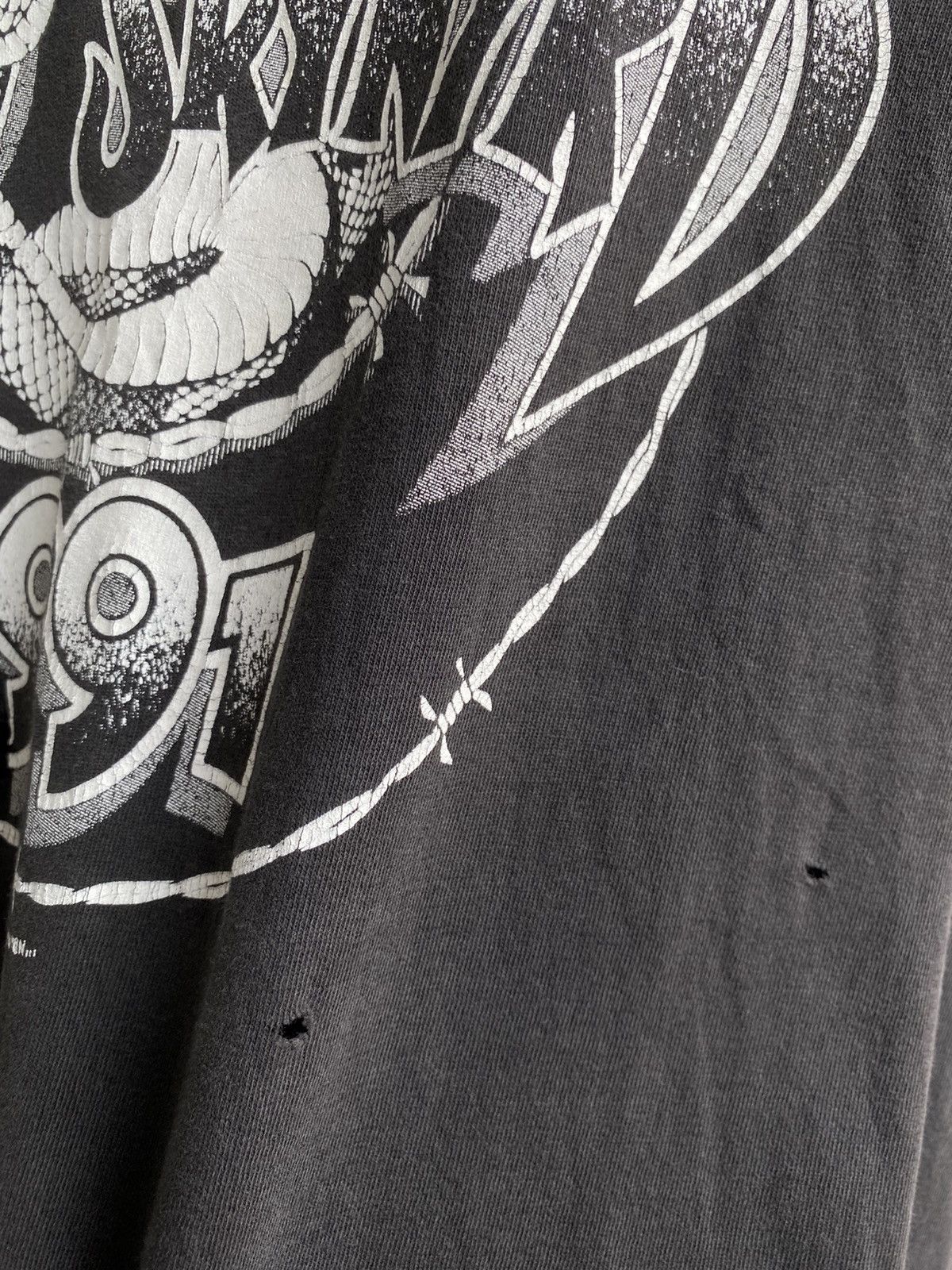 Band Tees × Vintage Vintage 90s Distressed Lynyrd Skynyrd band tee Size US XL / EU 56 / 4 - 8 Thumbnail