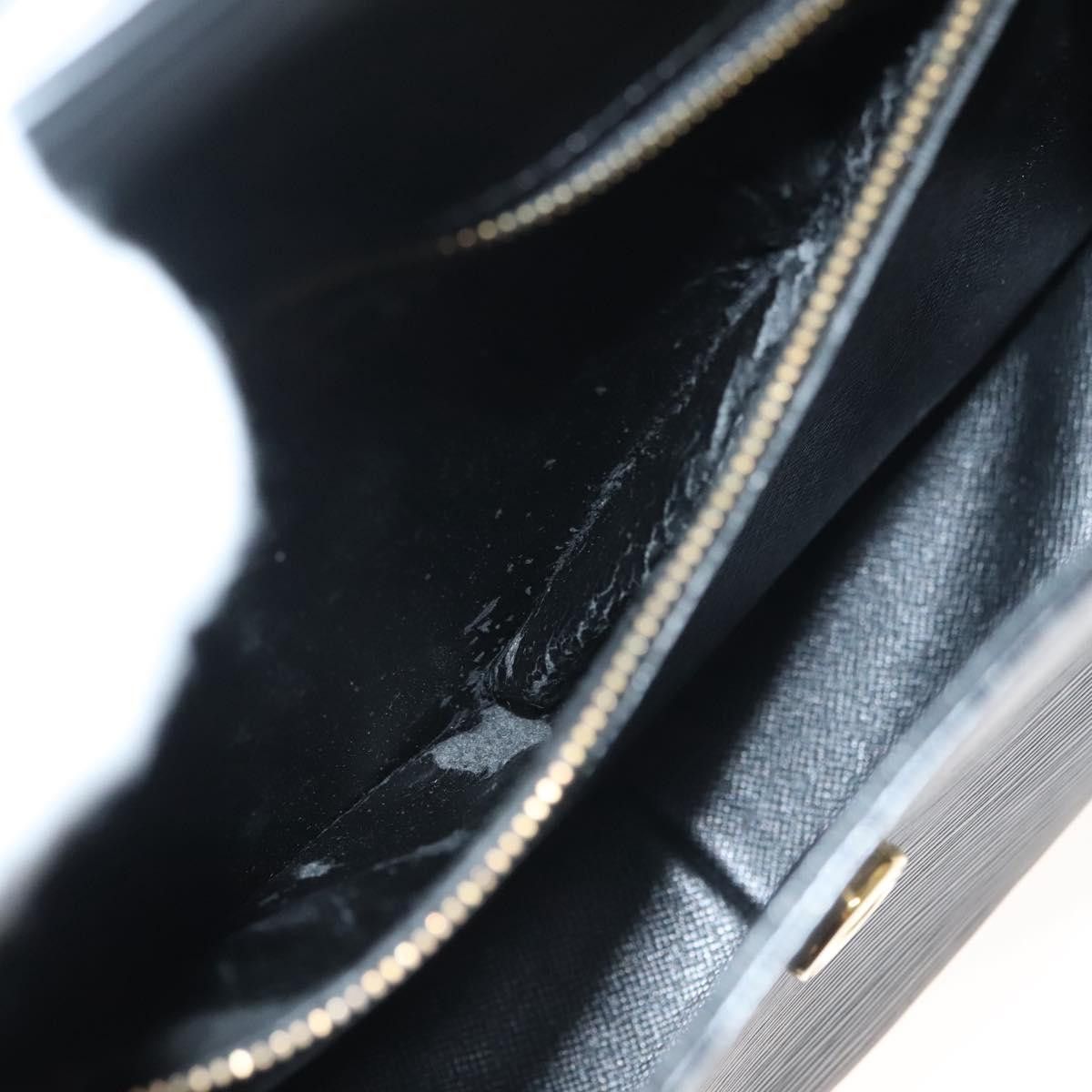 Louis Vuitton LOUIS VUITTON Epi Saint Cloud GM Shoulder Bag Black Noir Size ONE SIZE - 12 Thumbnail