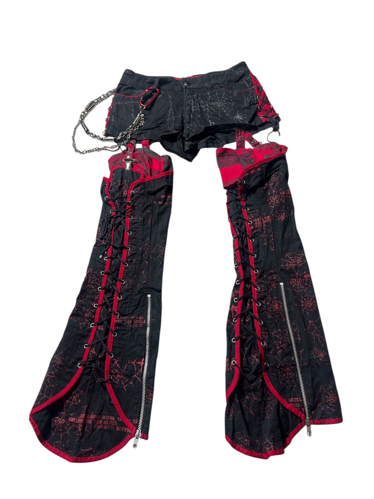 beauty:beast 90s bondage pants punk